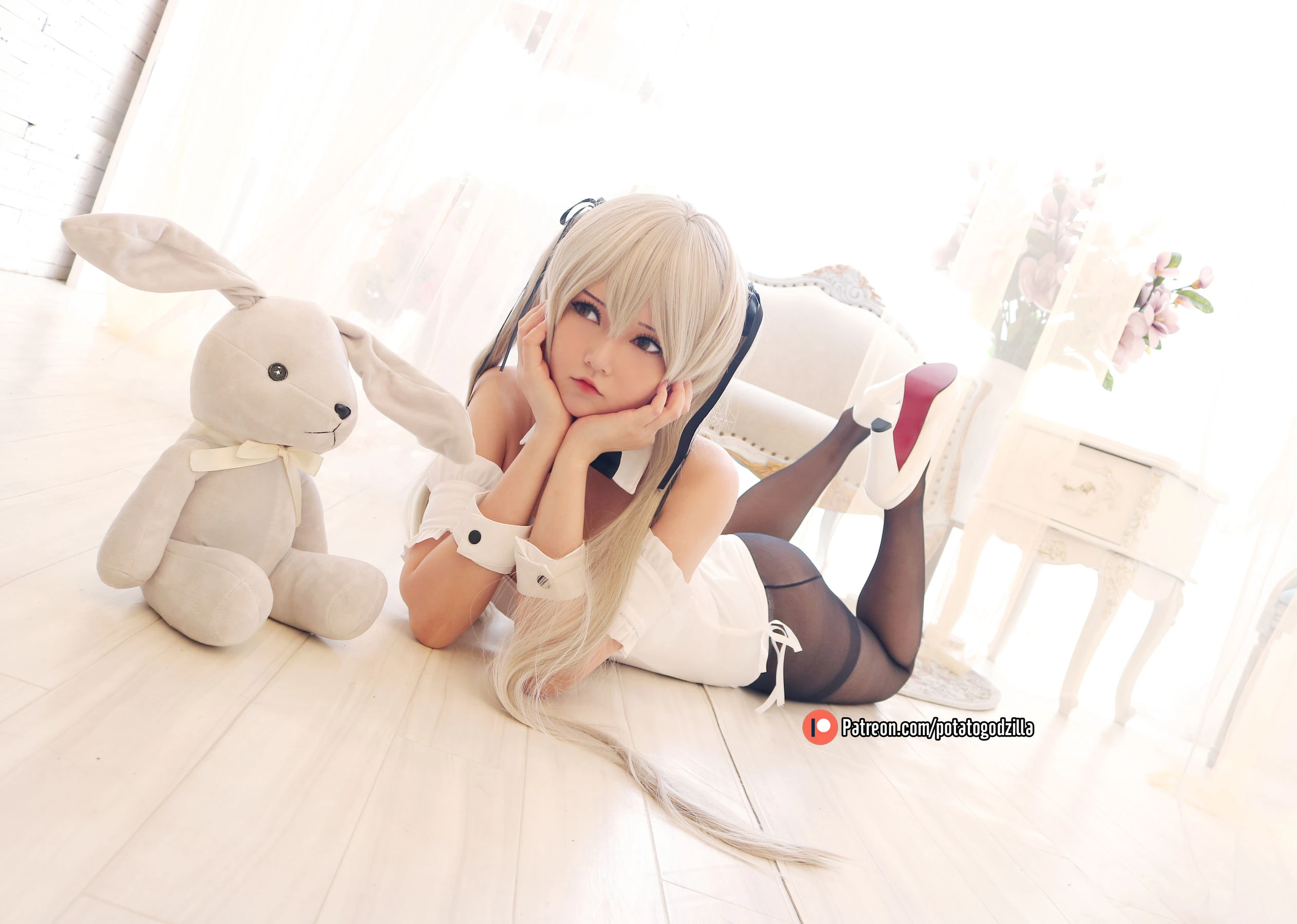 Coser小姐姐Potato Godzilla – Sora Kasugano Bunny Suit [31P]插图6