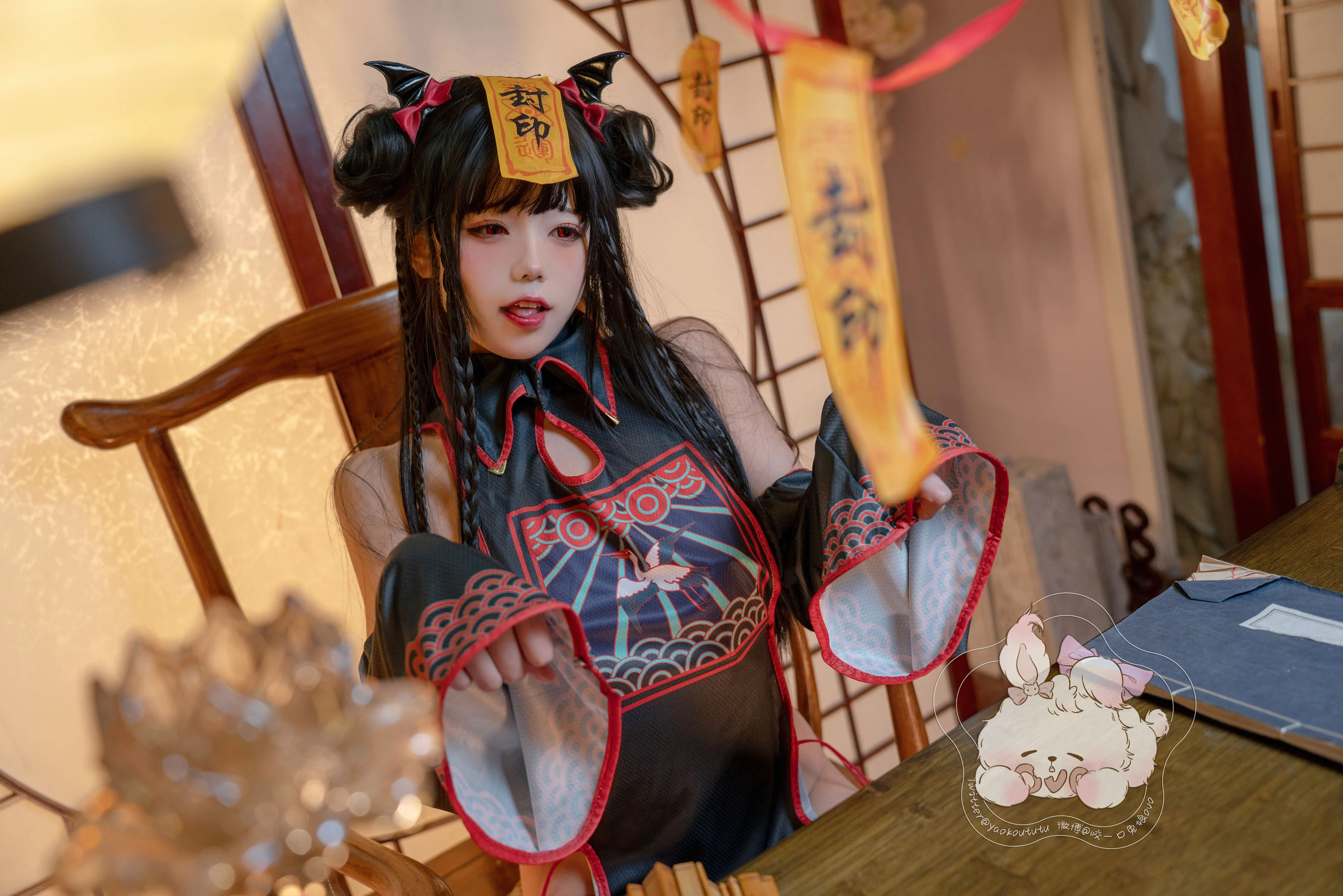 咬一口兔娘 – 僵尸蹲蹲 [50P]插图1