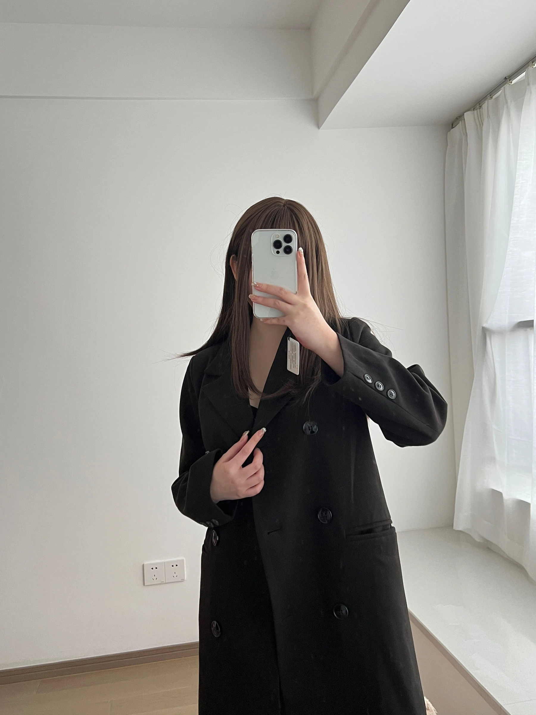 蜜桃少女是依酱呀 – 情人节 黑巧 [26P]插图3