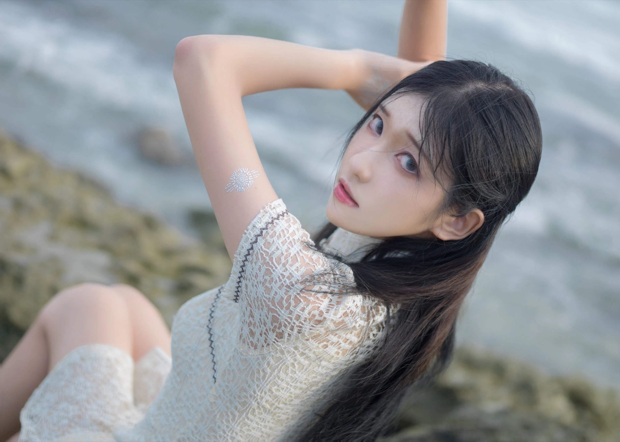 动漫博主南桃Momoko 街拍白旗袍高清在线免费欣赏–微密图社-微密图社