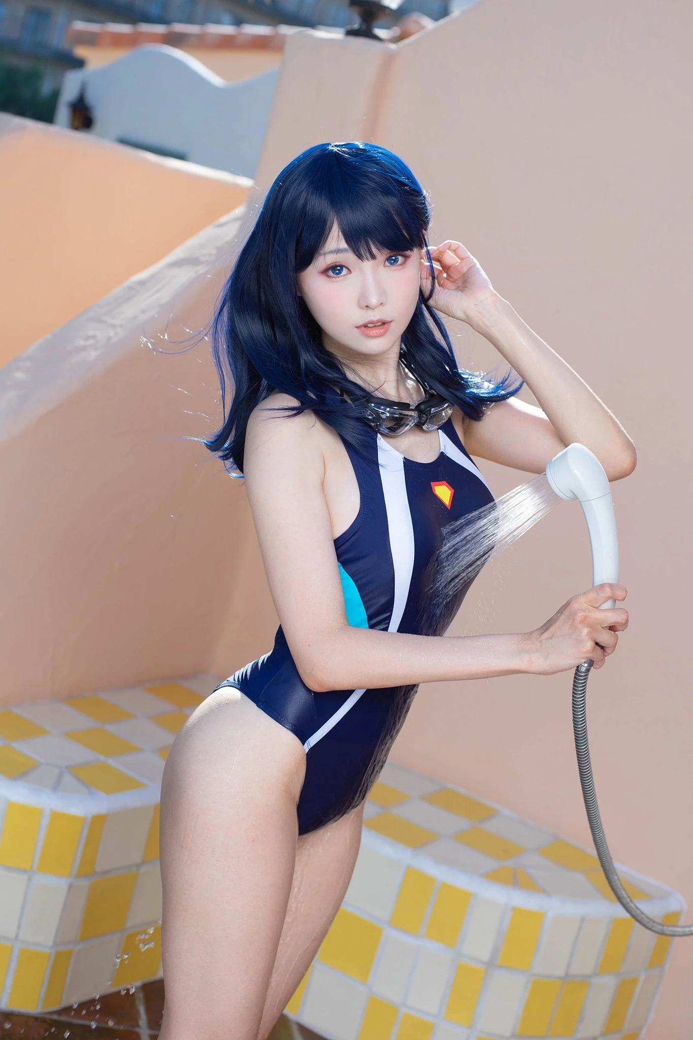 Ely_eee(ElyEE子) – 六花 Swinsuit插图1