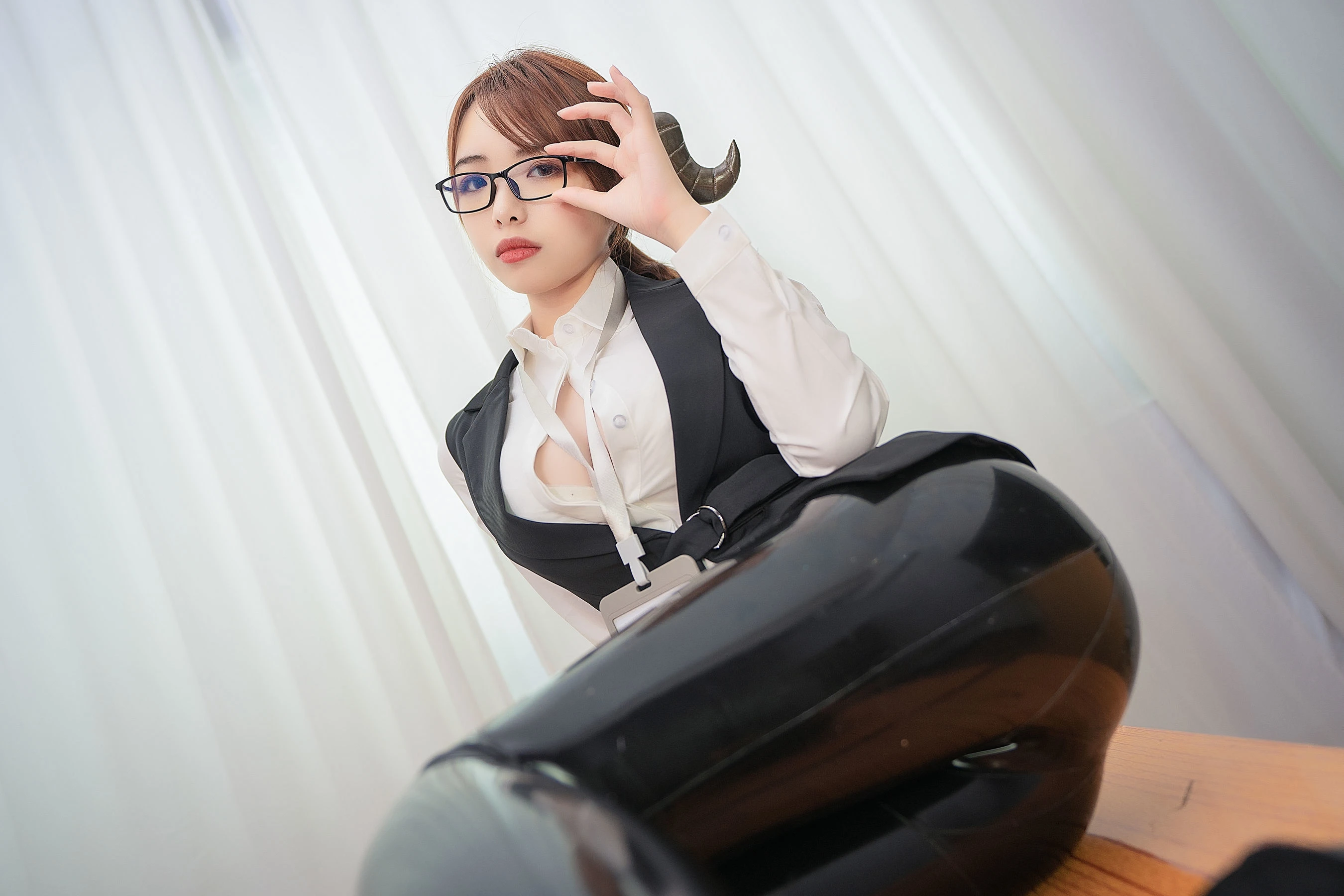 雯妹 – 魅魔 office devil插图5