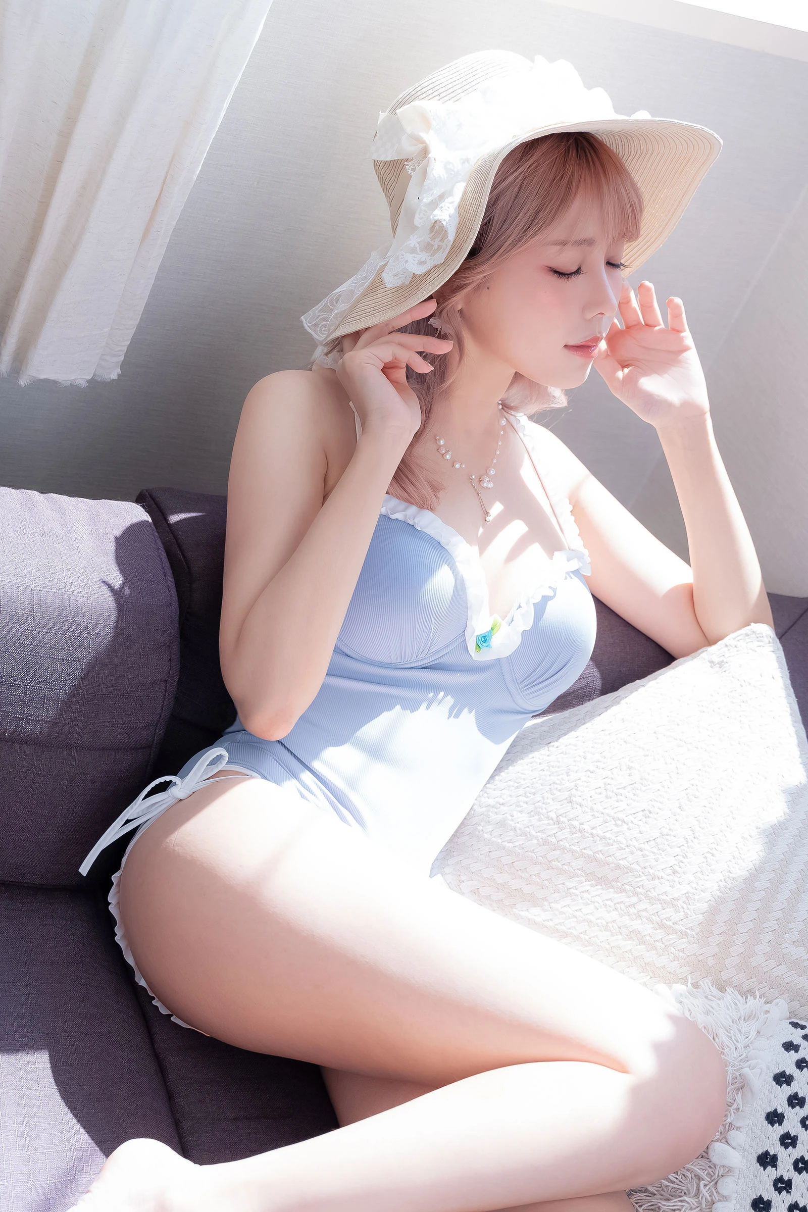 Ely_eee(ElyEE子) – Mist Blue Lady插图8