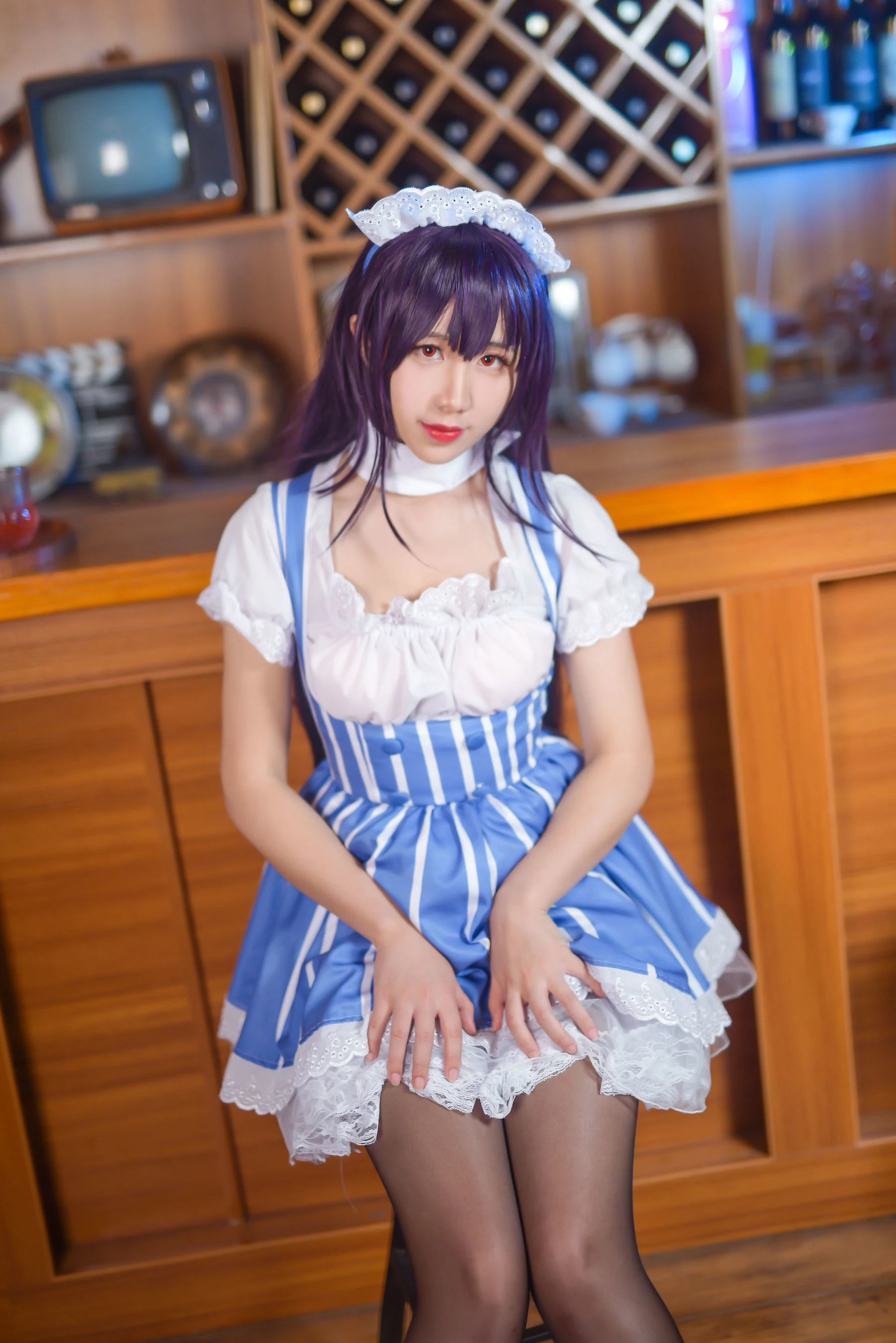 动漫博主九曲Jean 加藤惠女仆插图7