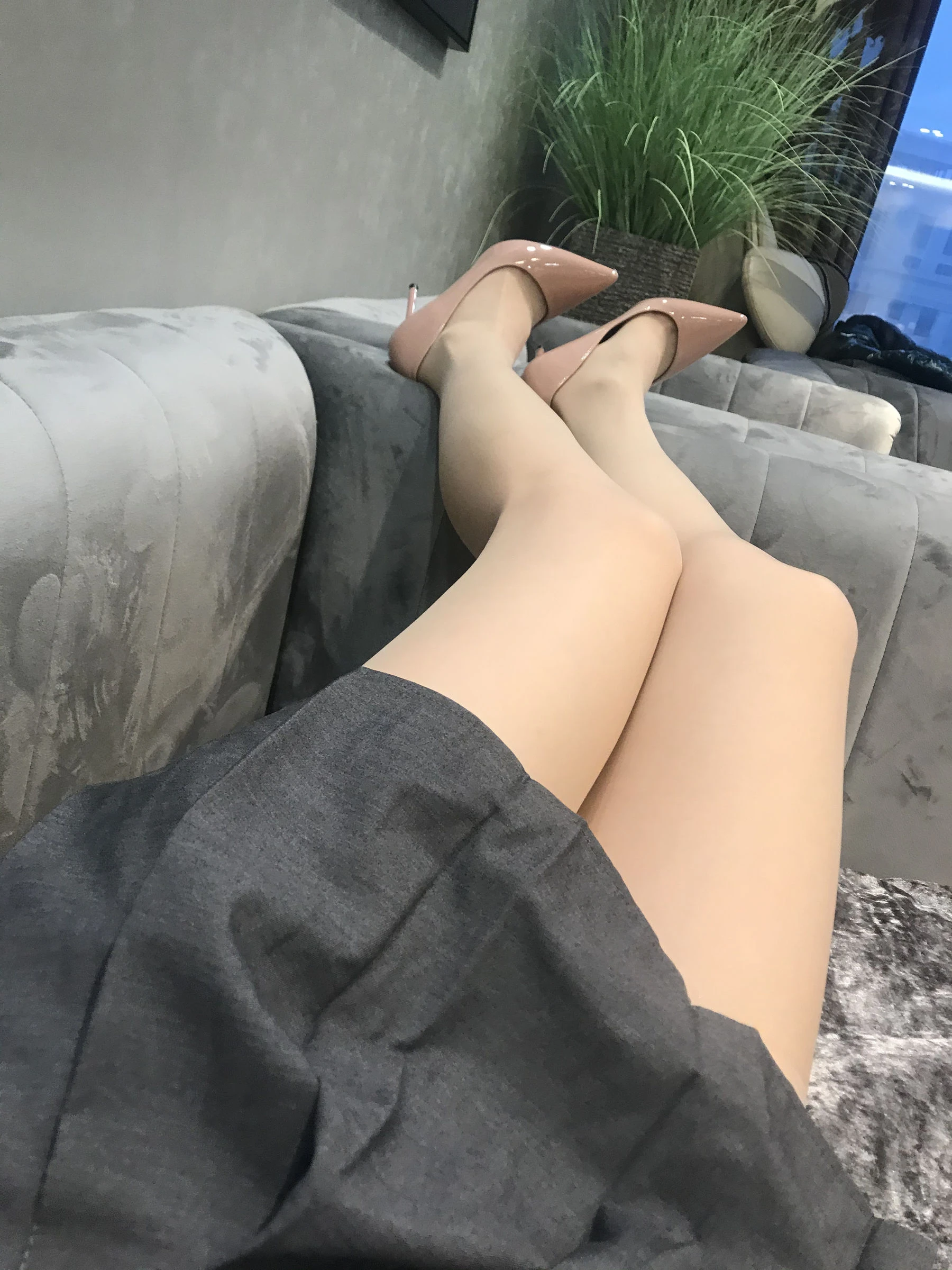 丝足博主麋鹿_Monroe 2020.03.06 居家丝秀插图2