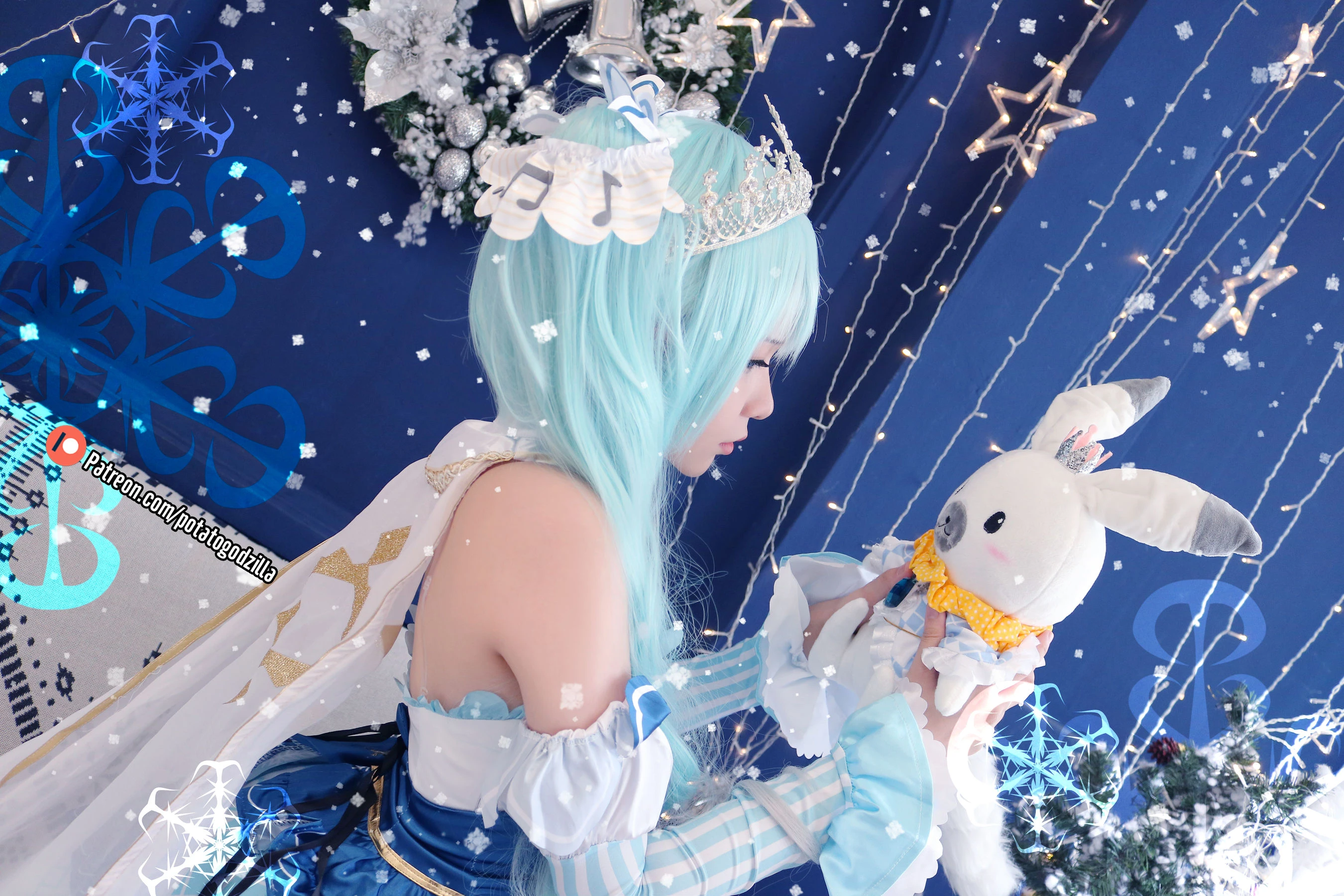 Coser小姐姐Potato Godzilla – Snow Miku [41P]插图5