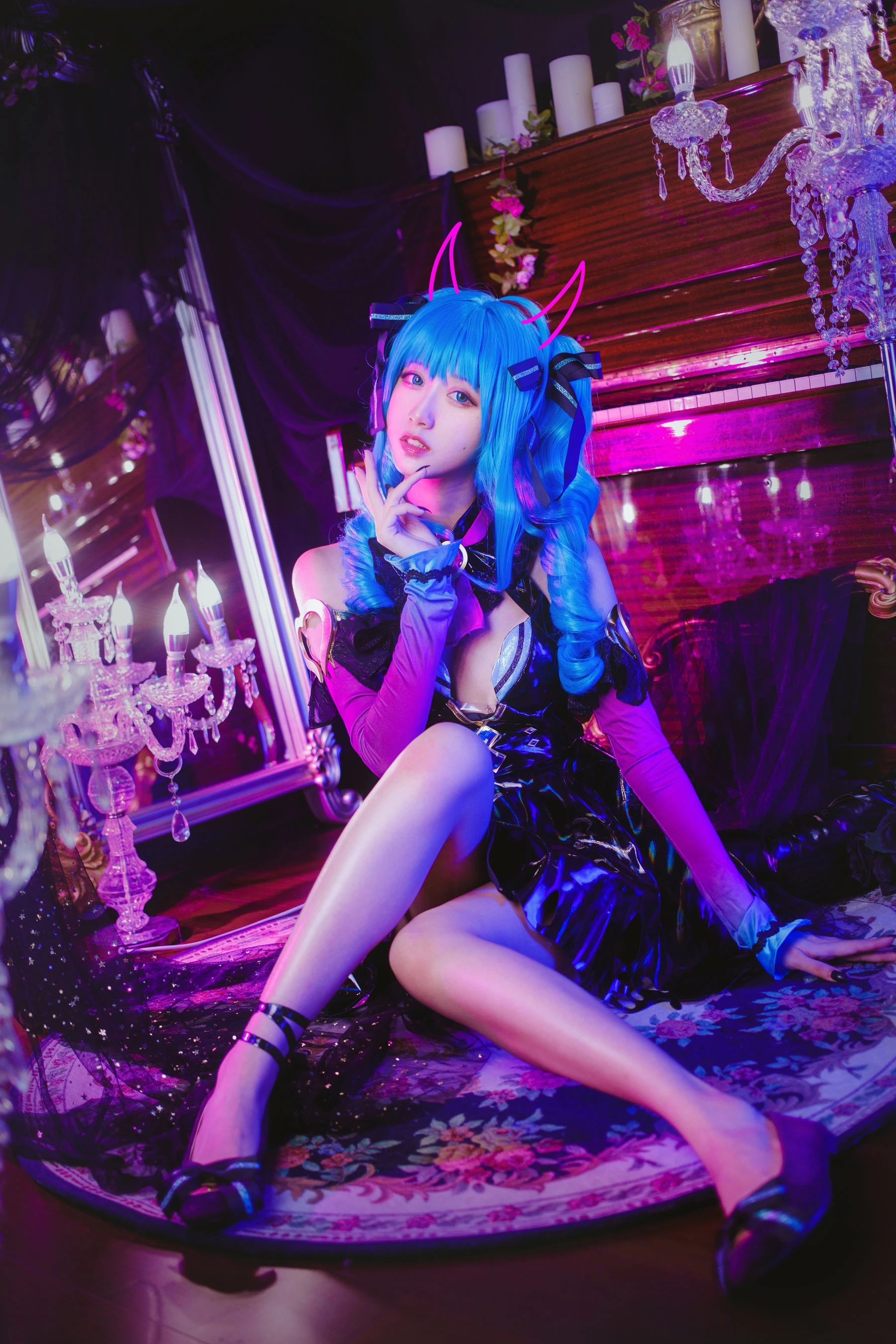 萌系小姐姐木绵绵OwO – miku小恶魔插图4