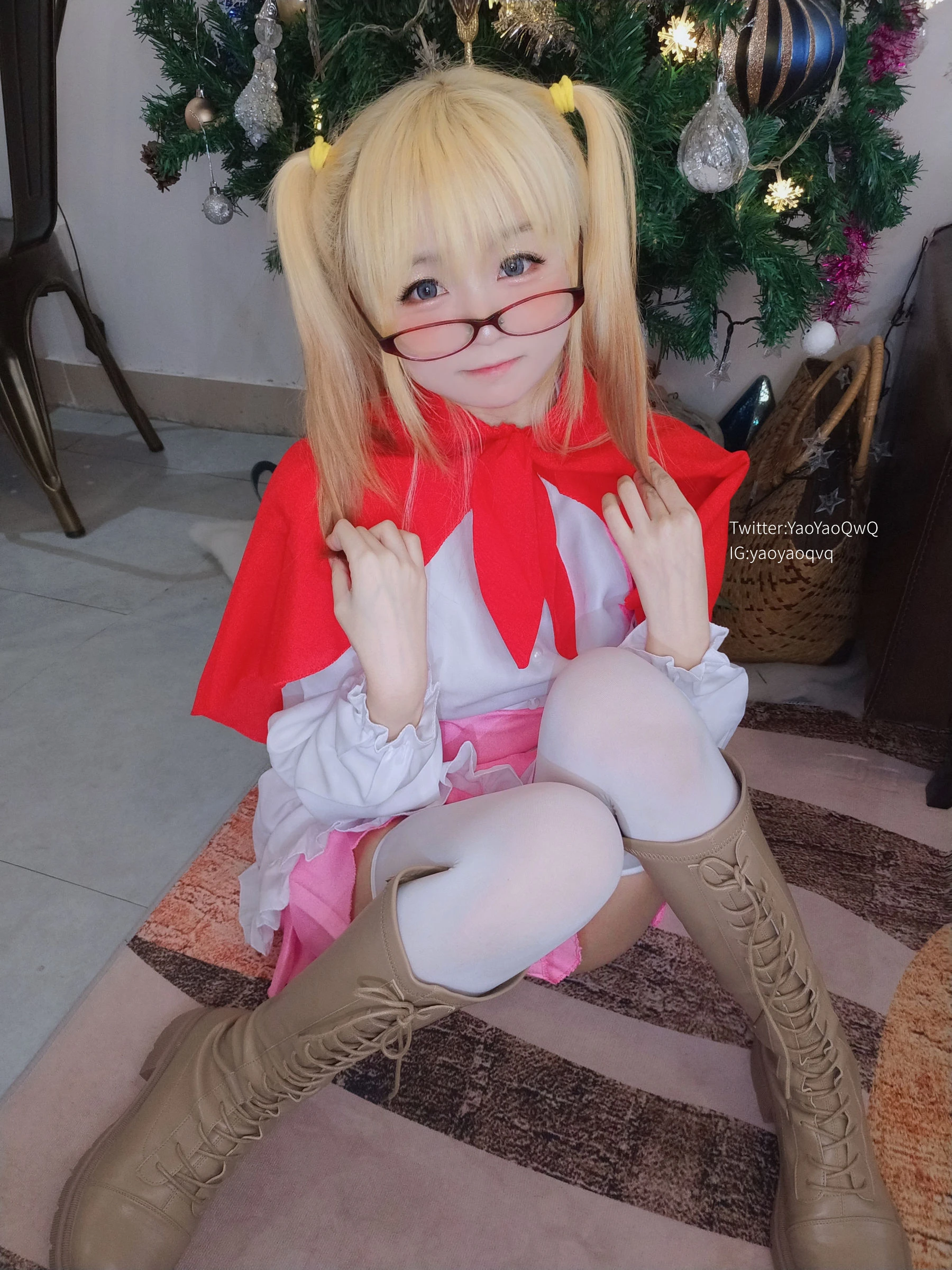 萌妹子Coser摇摇乐yoyo fantia 12月会员合集 女仆系列 [66P]插图5