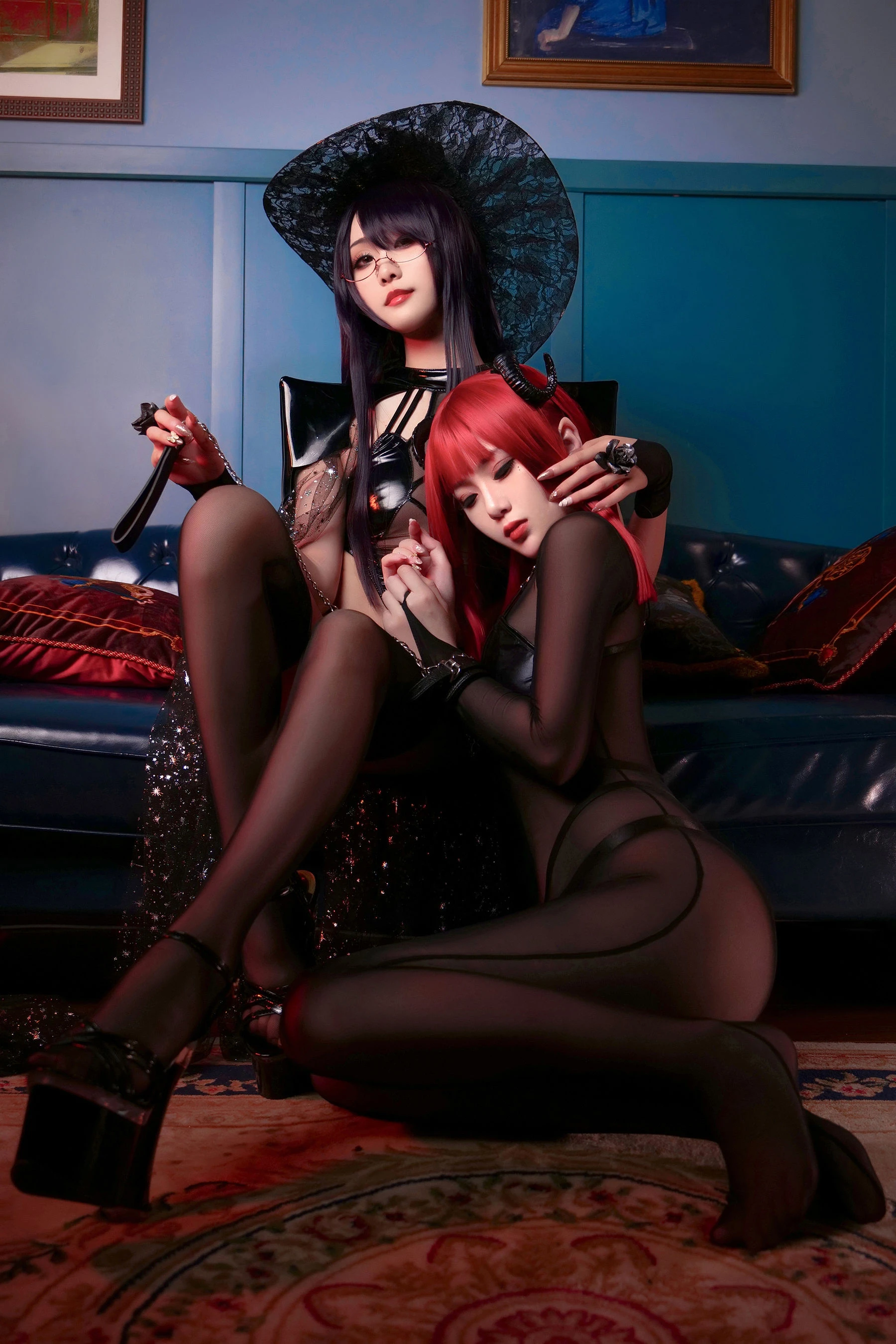 动漫博主曉美媽&羊大真人 – 魔女集会 [35P]插图4