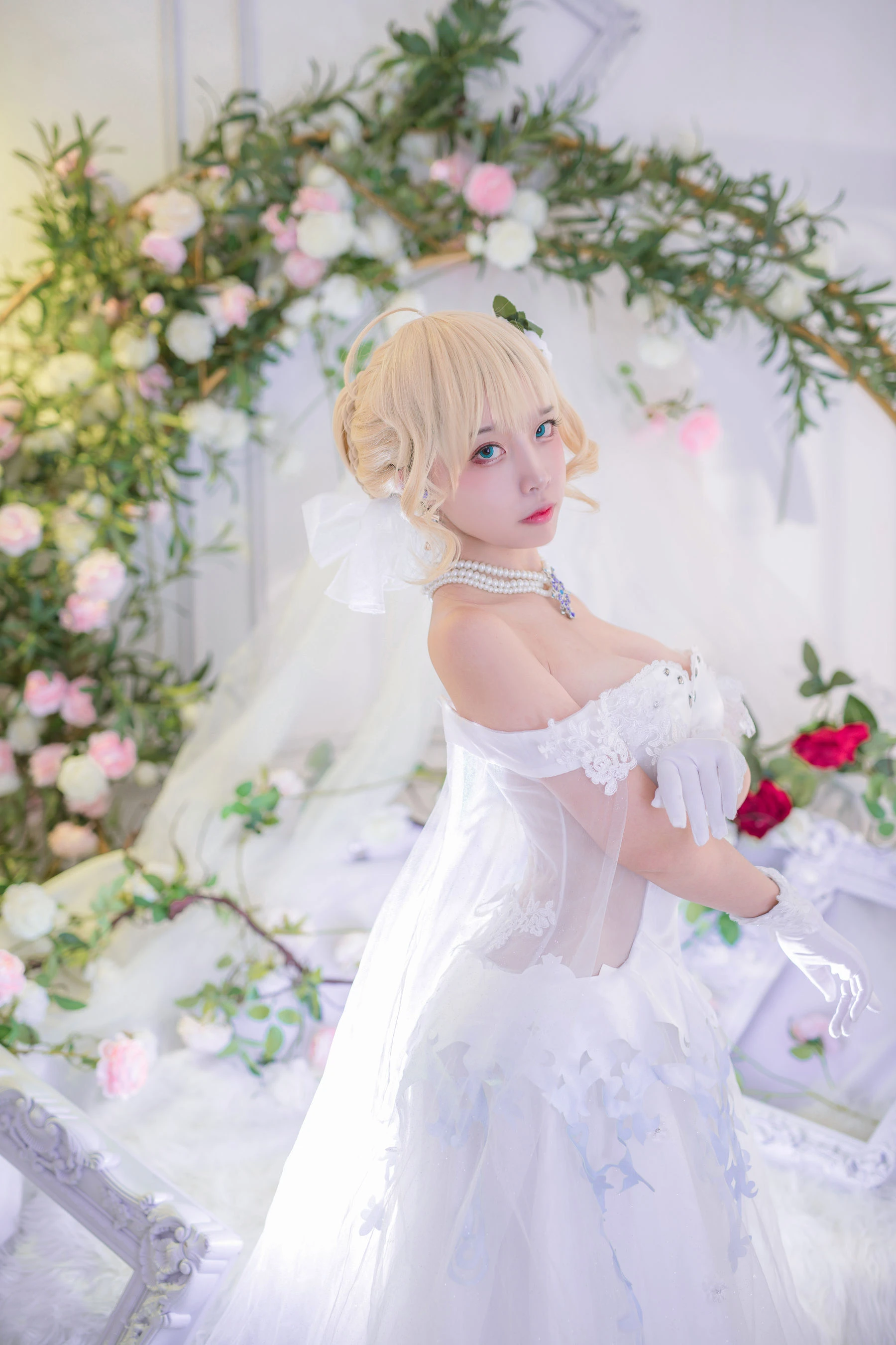 人气Coser二佐Nisa 花嫁插图8