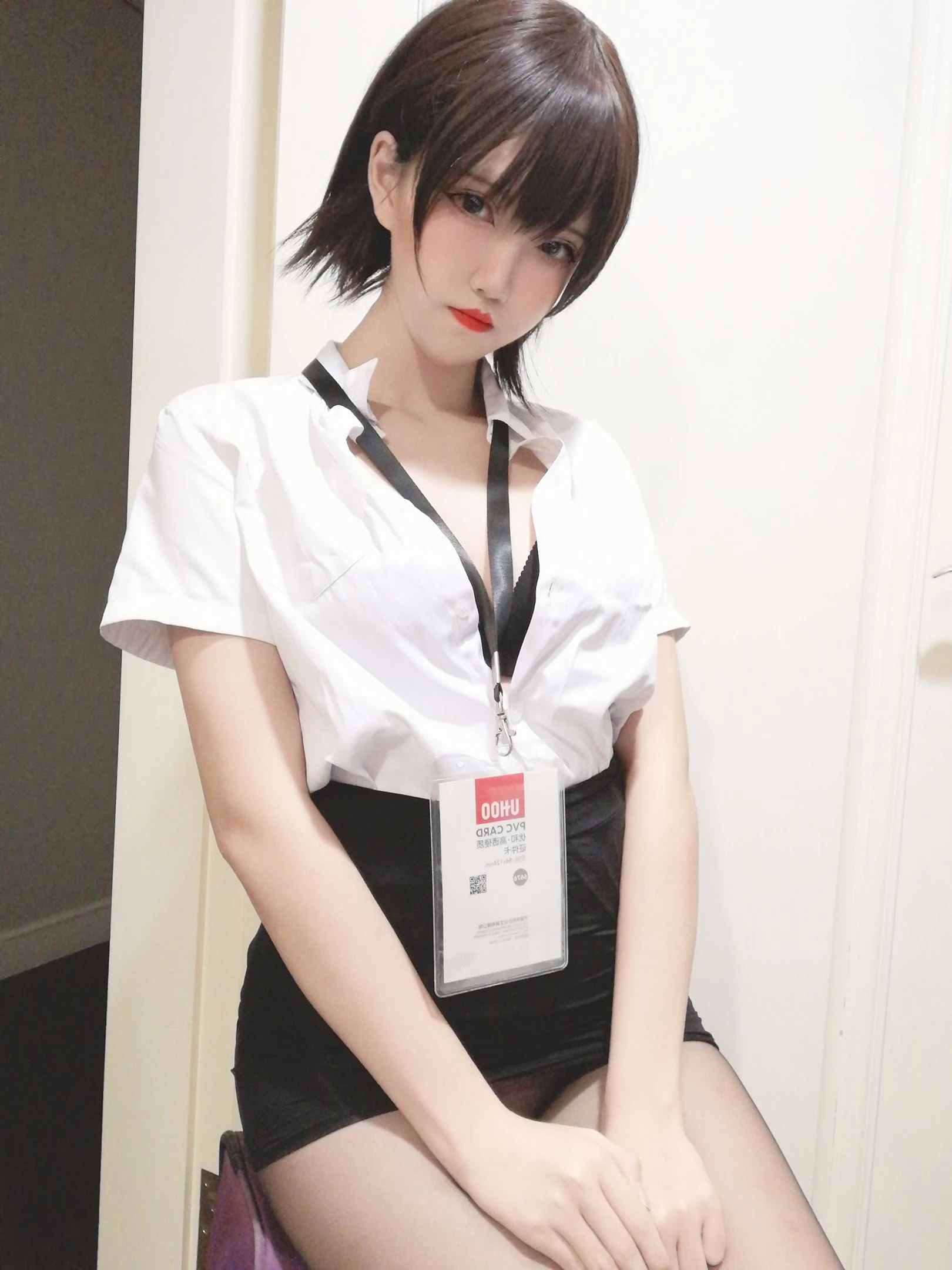 鬼马少女阿薰kaOri 黑丝OL插图6