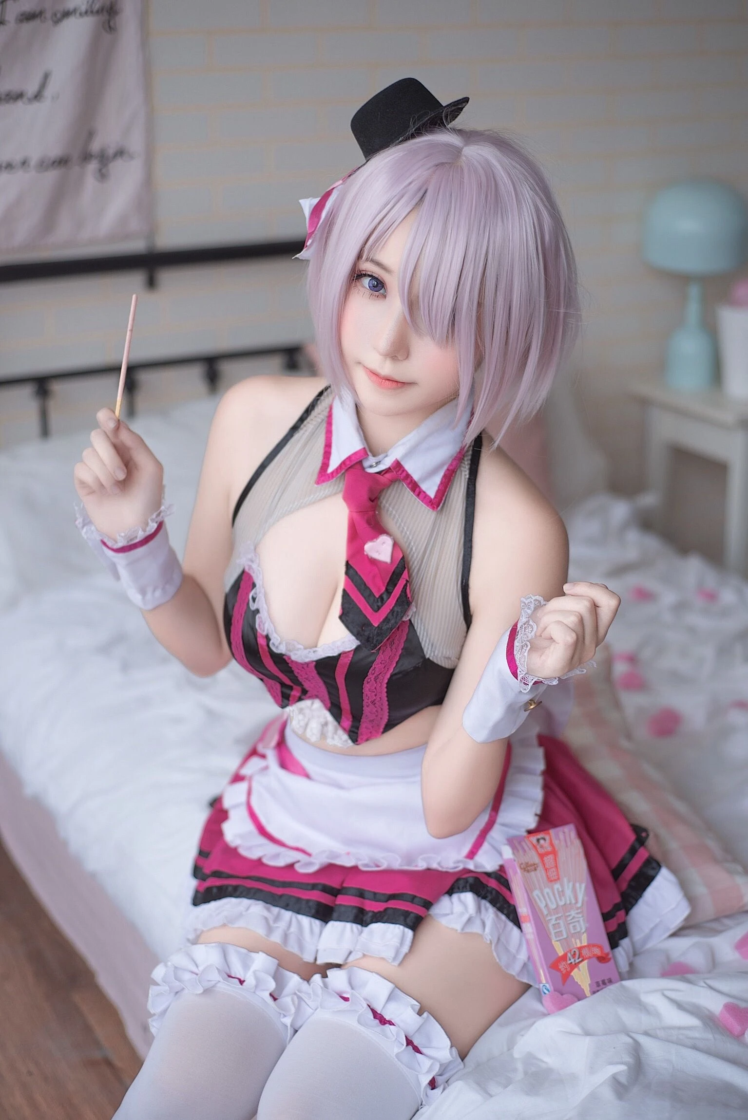 萌妹菌烨tako 玛修情人节女仆 [9P]插图4