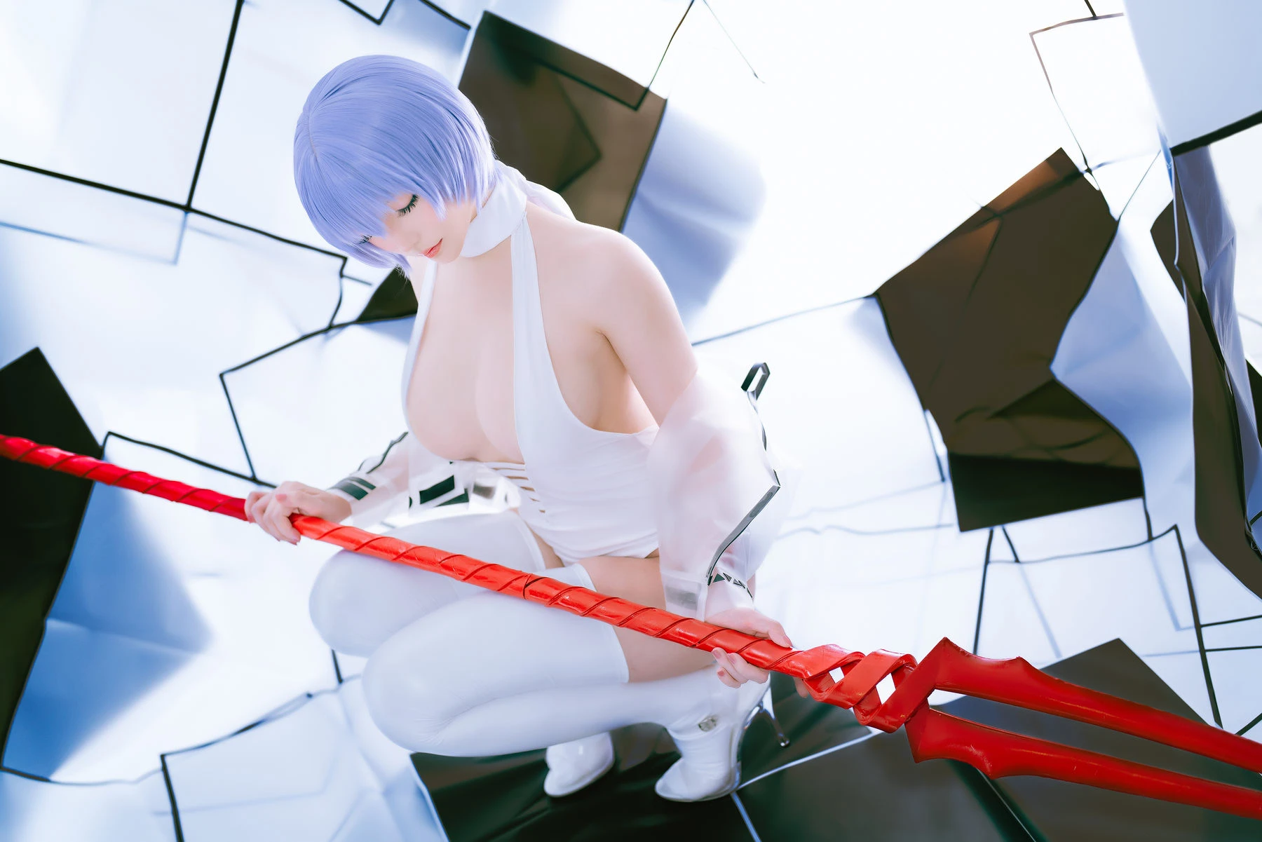 Coser小姐姐星之迟迟 – 绫波丽同人 [61P]插图7