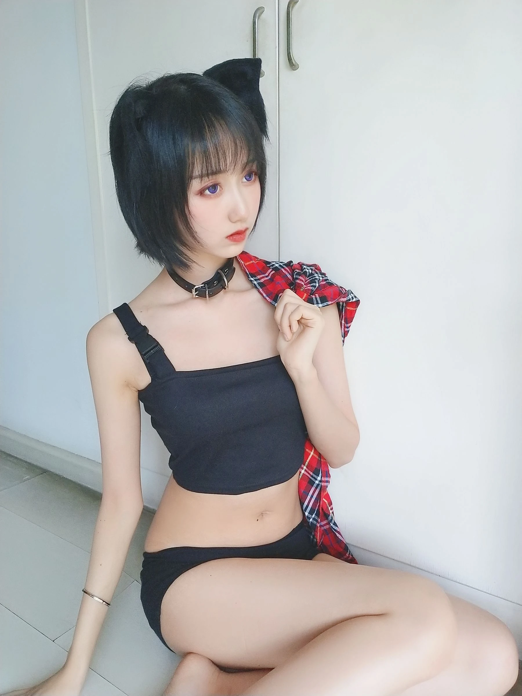 萌系小姐姐木绵绵OwO 不良猫插图4