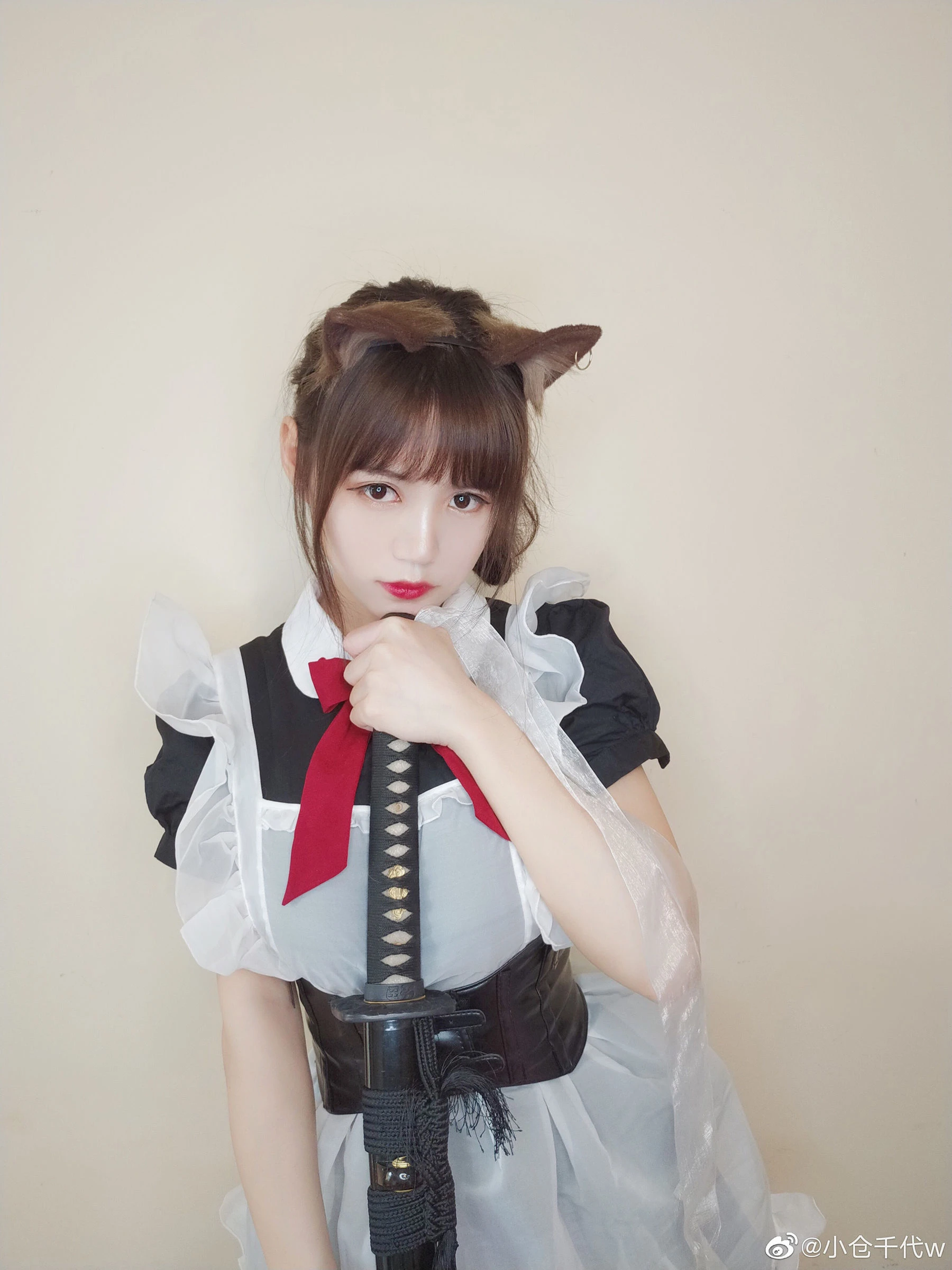 动漫博主小仓千代w – 带刀女仆插图3