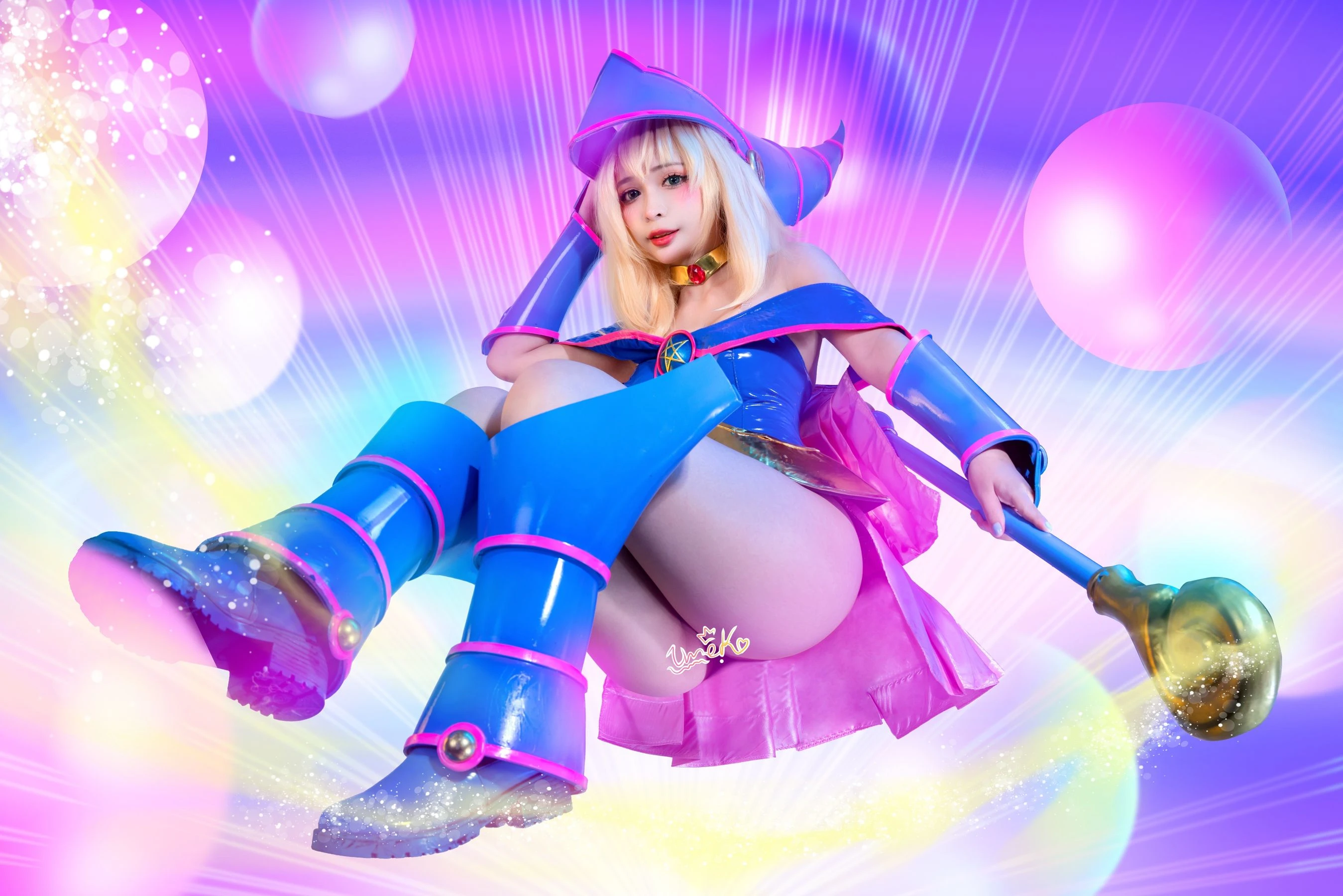 Umeko J – Dark Magician Girl [21P]高清在线免费欣赏–微密图社-微密图社