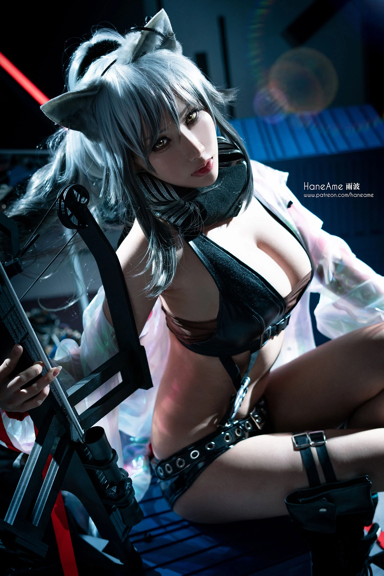 Hane Ame 雨波写真 – 明日方舟黑插图5