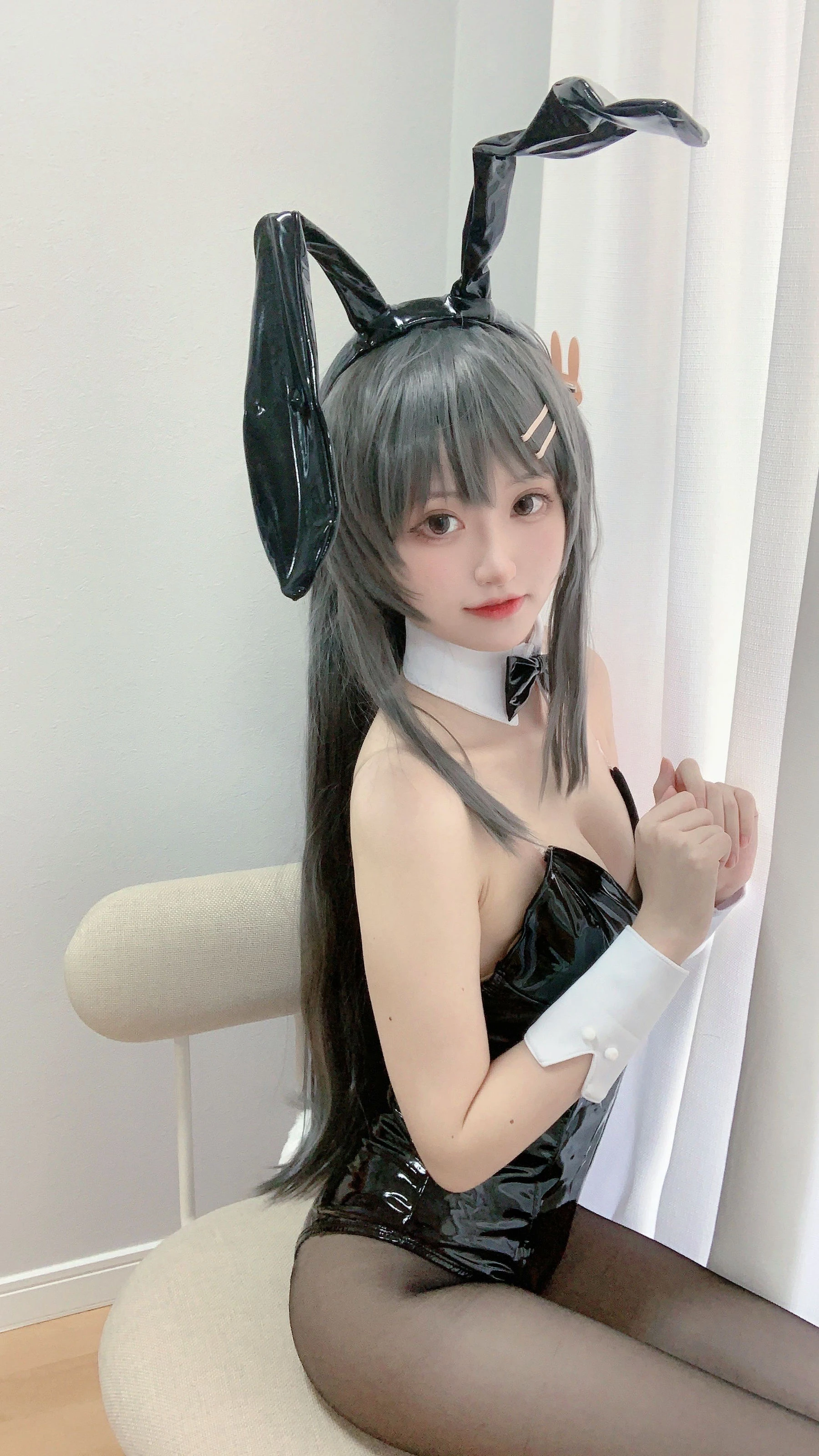 千阳(ちよ) – 麻衣学姐兔子装 [19P]插图5