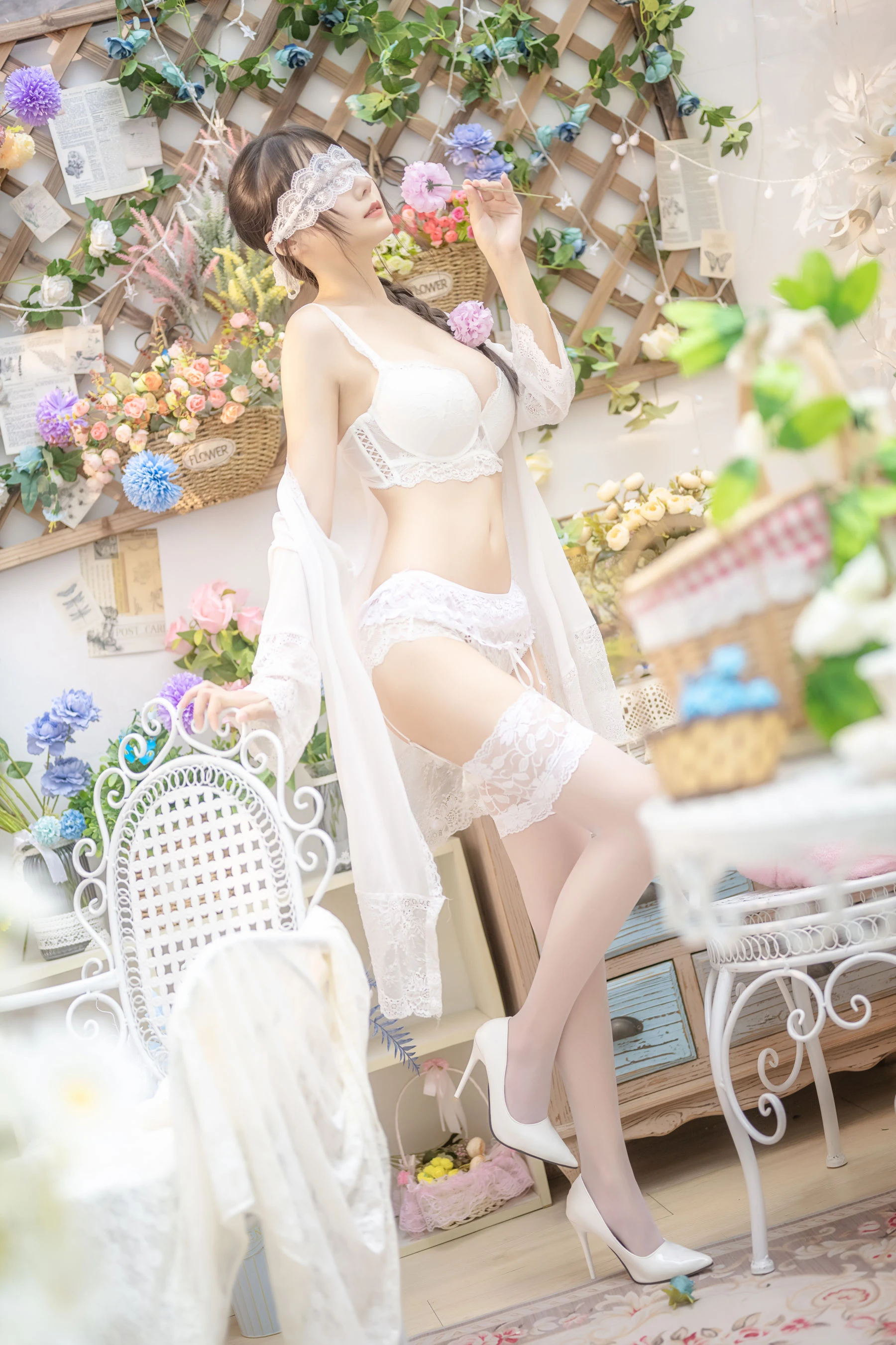 香草喵露露 – 白色玫瑰插图7
