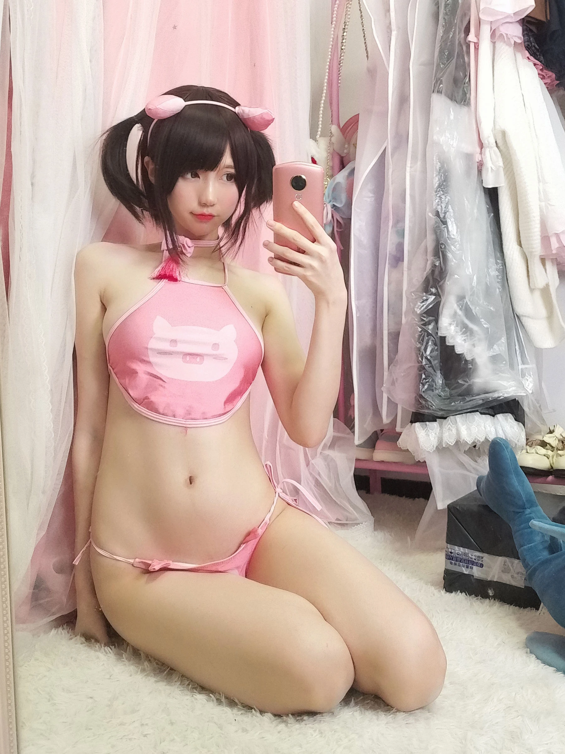 NAGISA魔物喵[fantia] – Pink pig插图3
