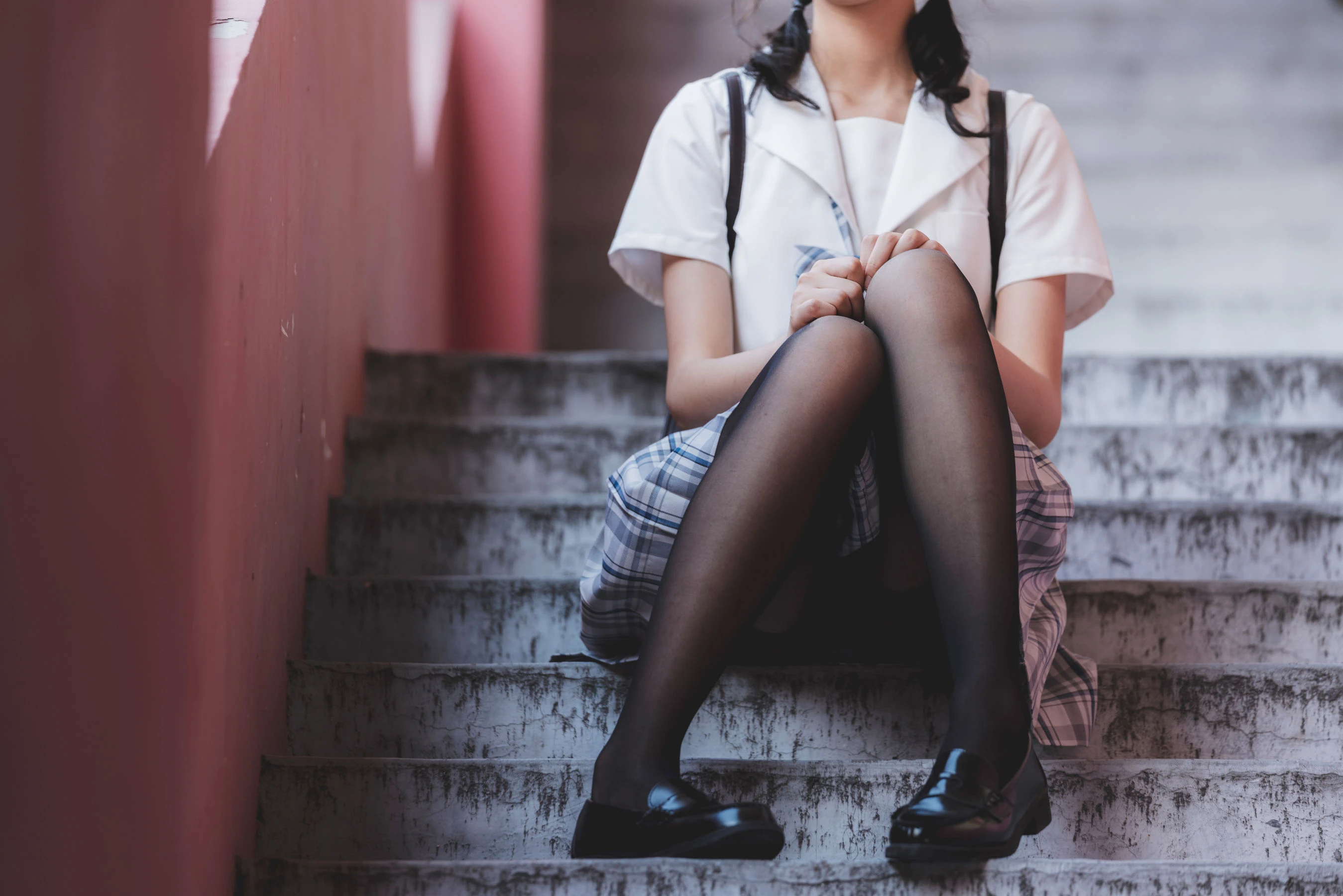 清纯妹子西瓜 制服插图6