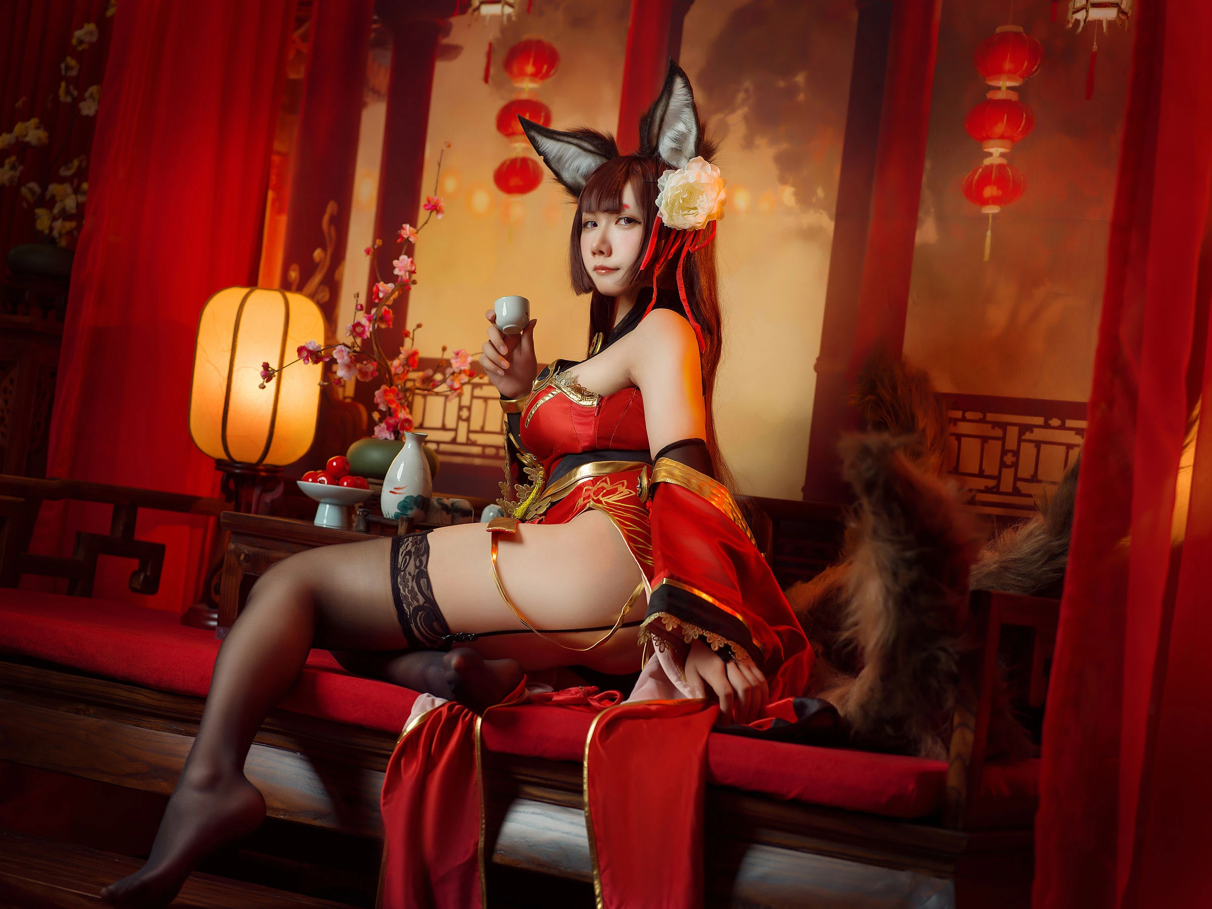 麻花麻花酱 – 天城旗袍插图8