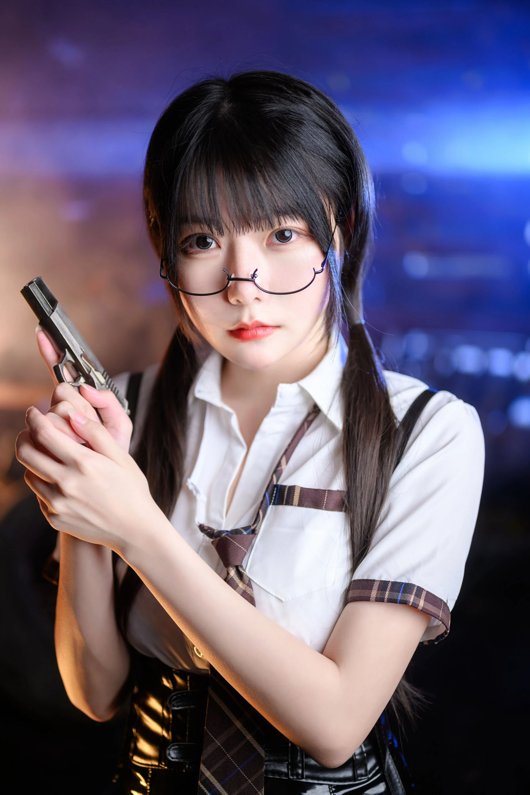 香草喵露露写真 – 2023新年兔年贺 [47P]插图1
