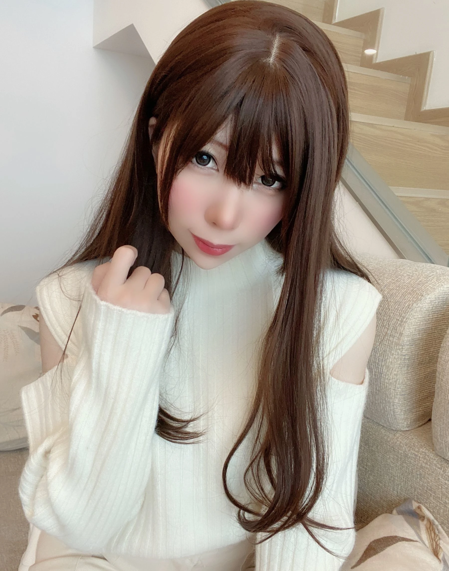 二次元巨乳美女鹿野希 – 草莓女友 [73P]插图2