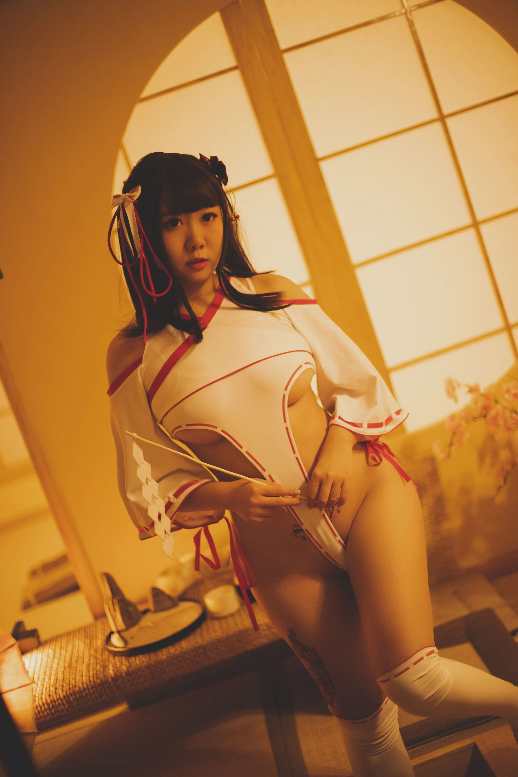 甜糖大魔王g – 妈妈子巫女 [33P]插图4