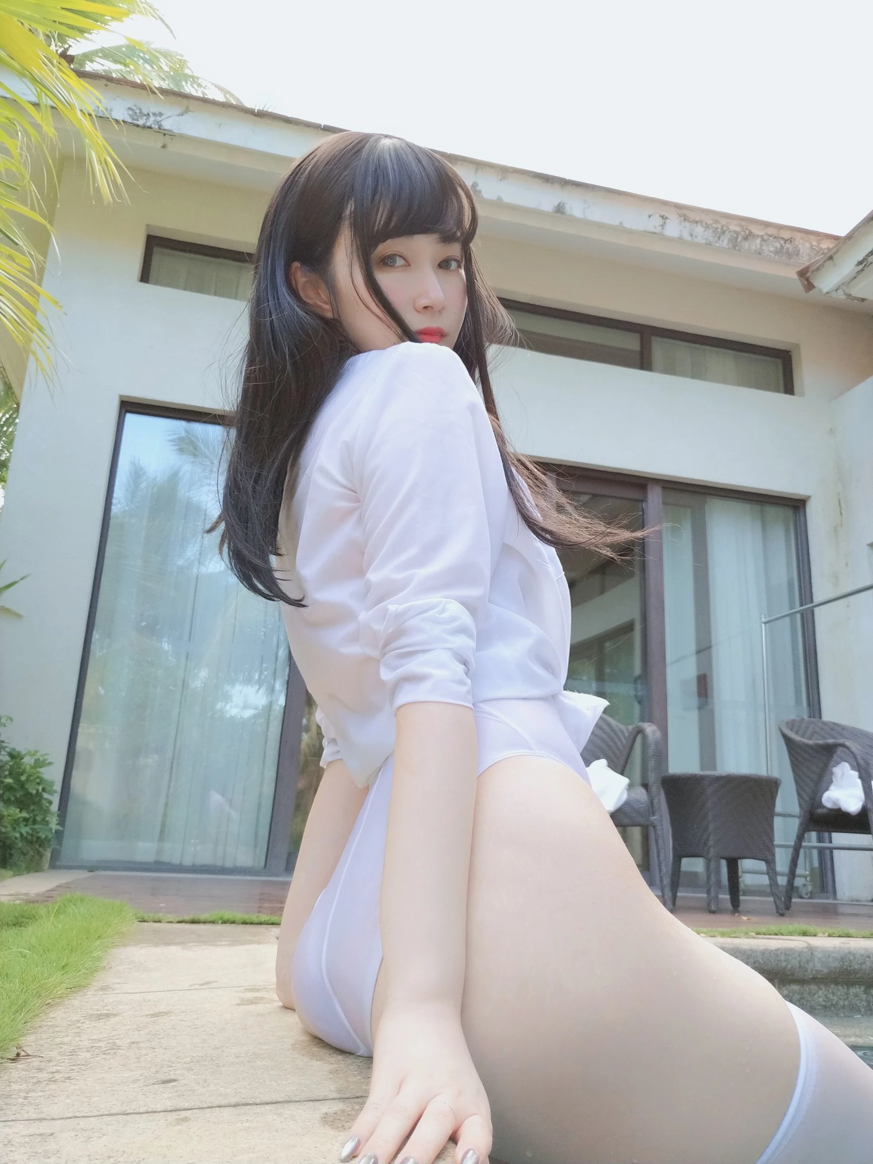 Coser小姐姐白银 – 游泳课插图2
