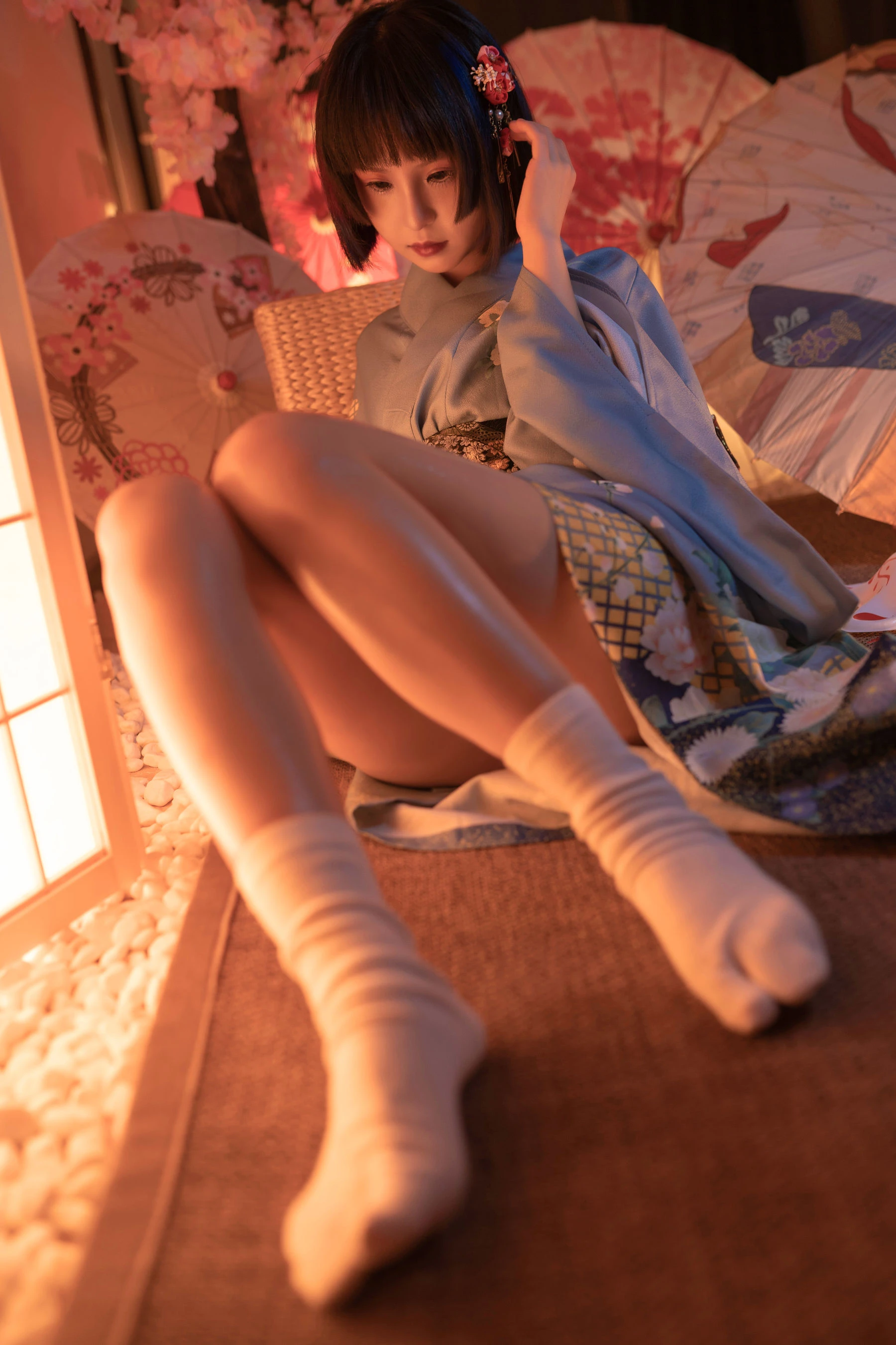 美少女晕崽 – 樱之诱惑插图3