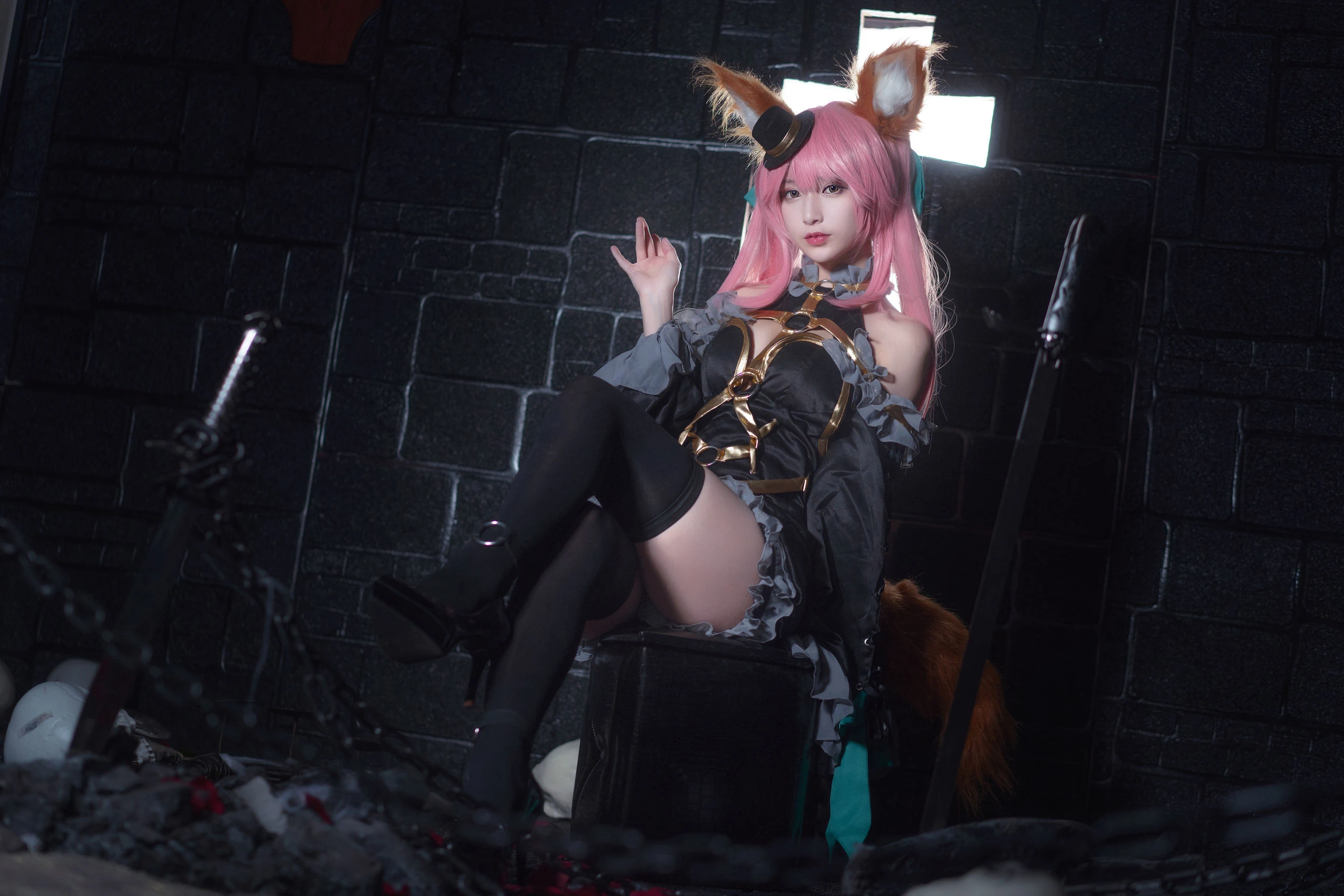 动漫博主铁板烧鬼舞w – 玉藻前 魔术插图1