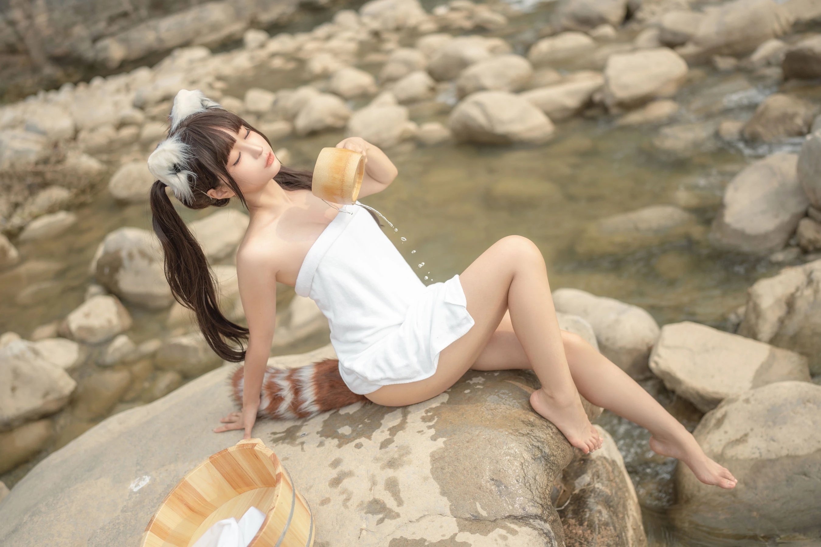 动漫博主蠢沫沫 – 小熊猫 [68P]插图1