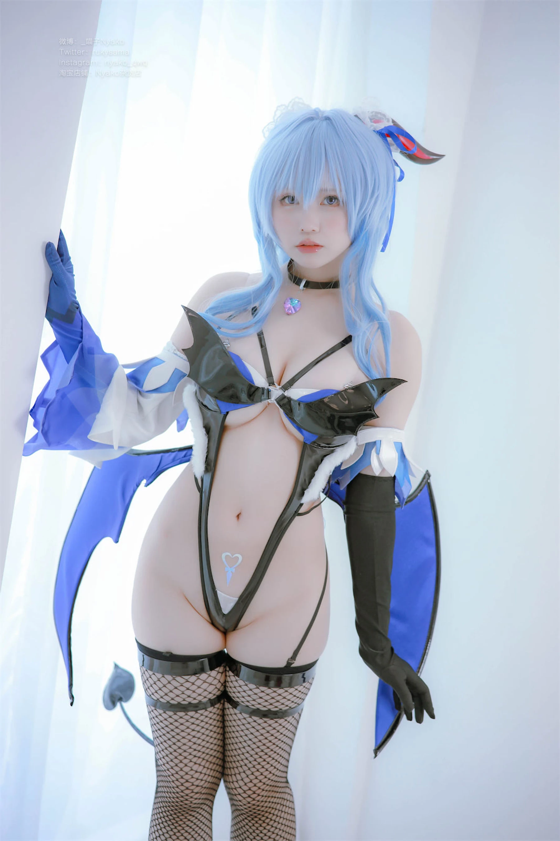 萌妹子Nyako喵子 – 原神甘雨魅魔插图6