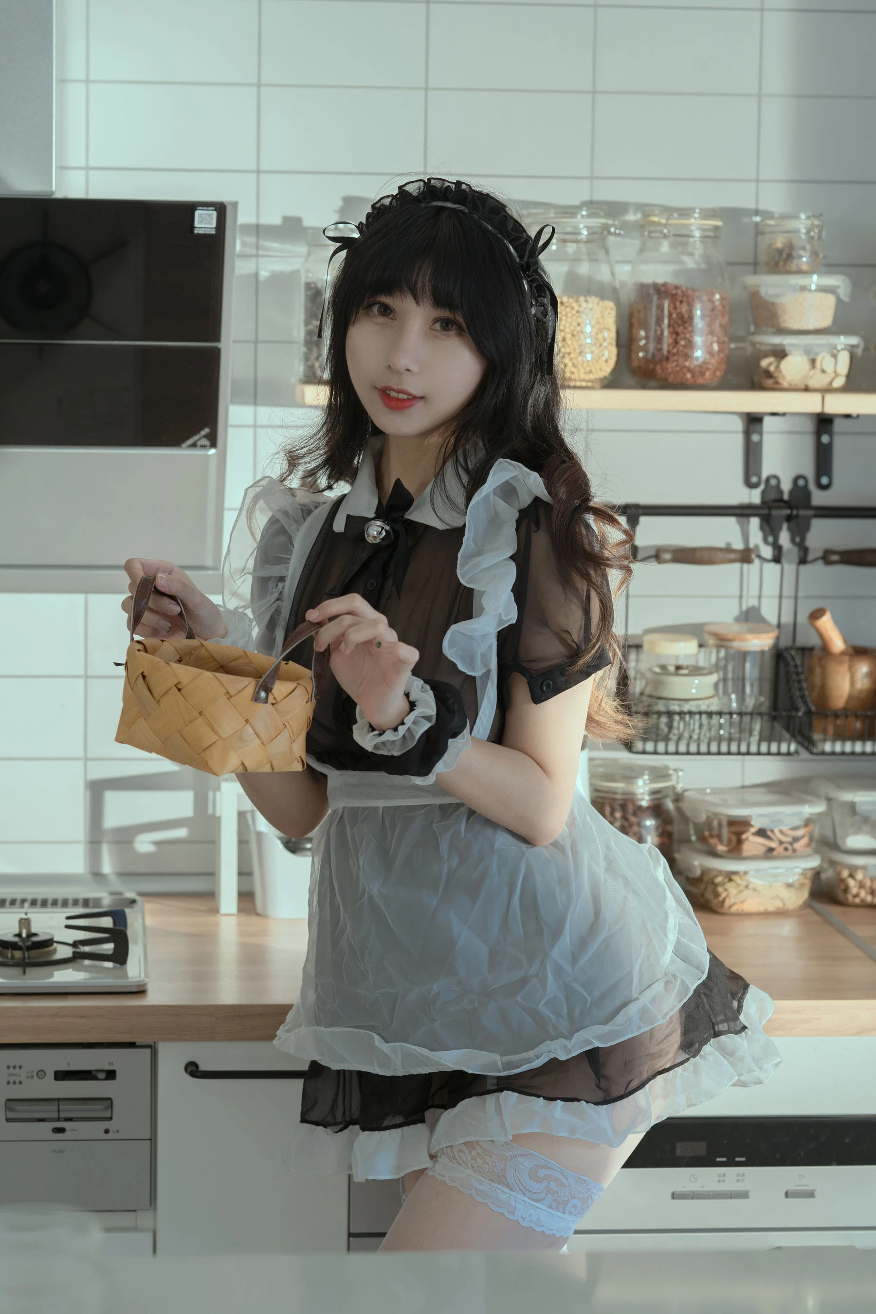 云溪溪 – 奶桃女仆 [40P]插图2