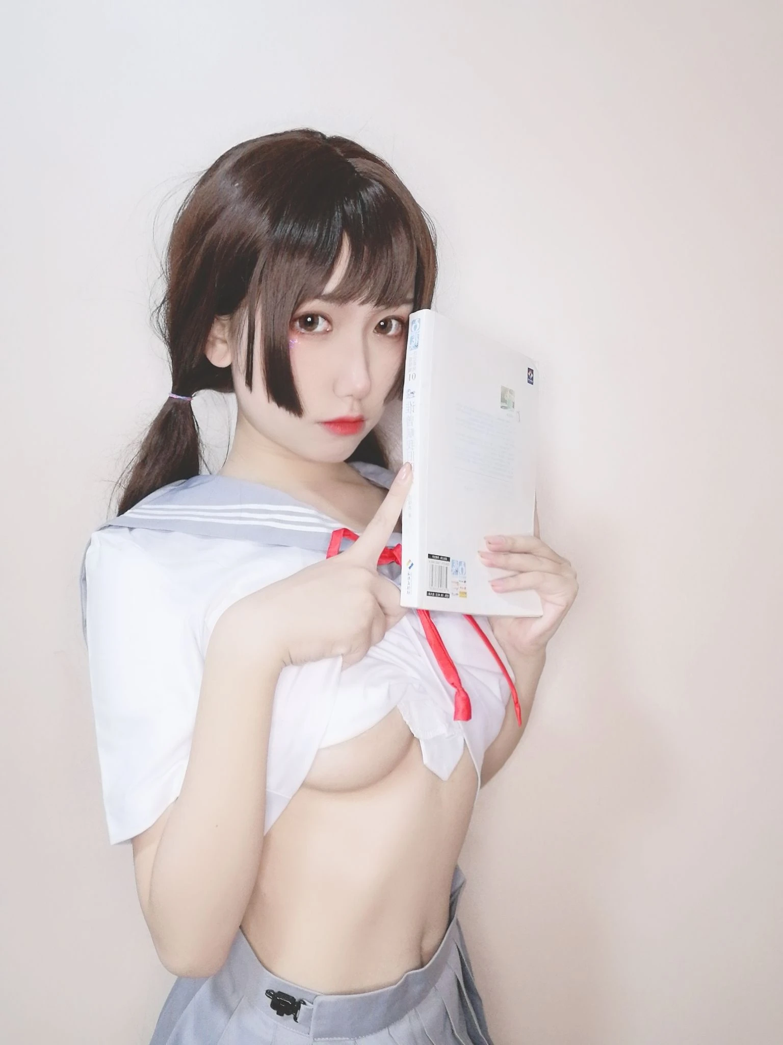 芋圆侑子SJ_ – 白丝jk [77P]插图6