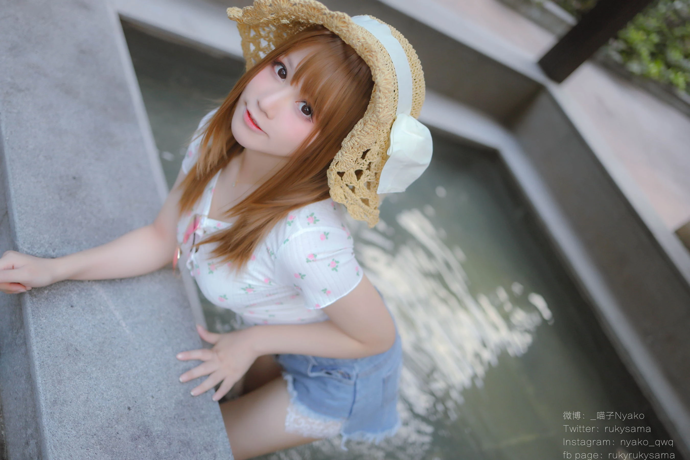 萌妹子Nyako喵子 – 温泉旅行插图1