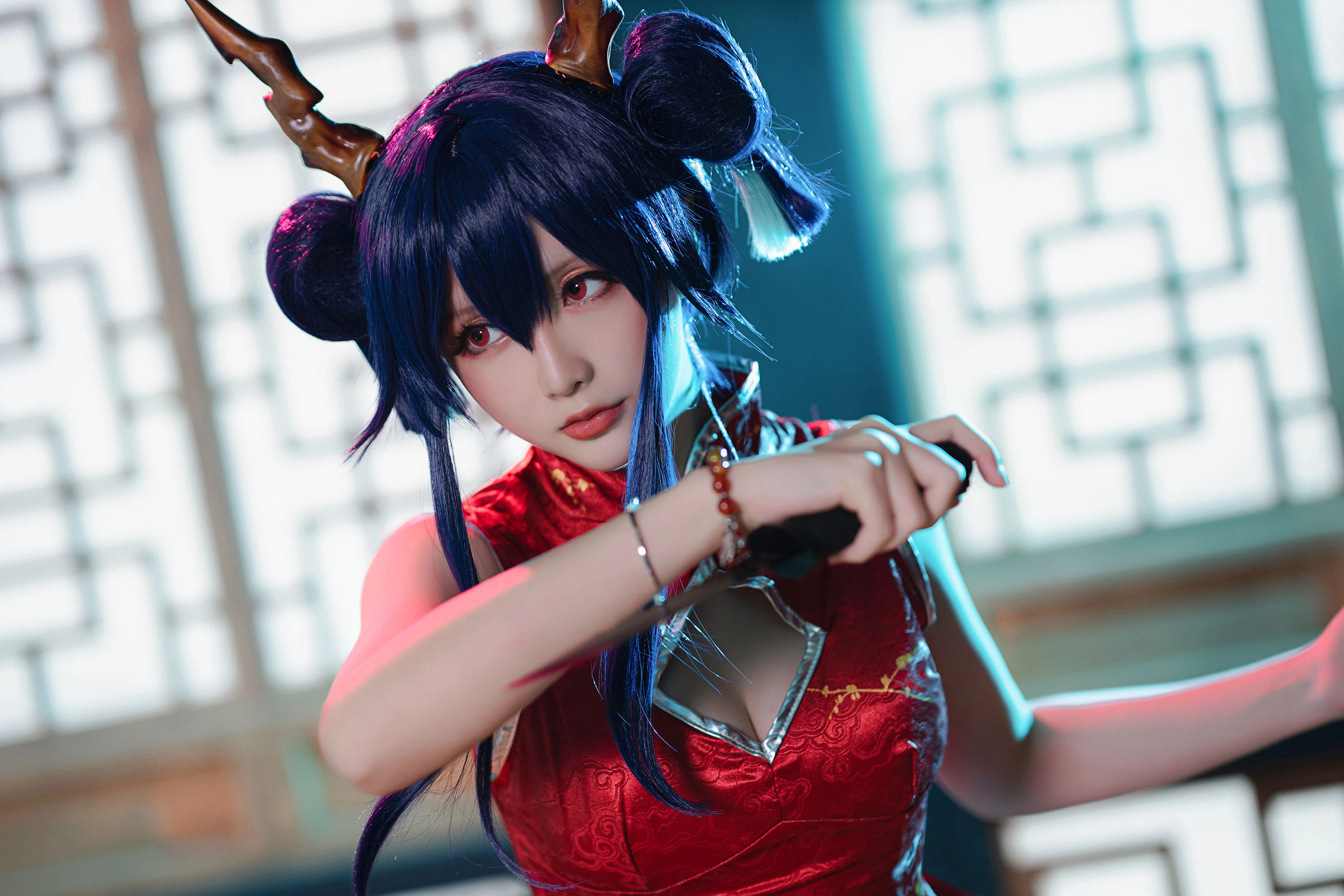 Coser小姐姐星之迟迟 – 明日方舟《陈》 [20P]插图1
