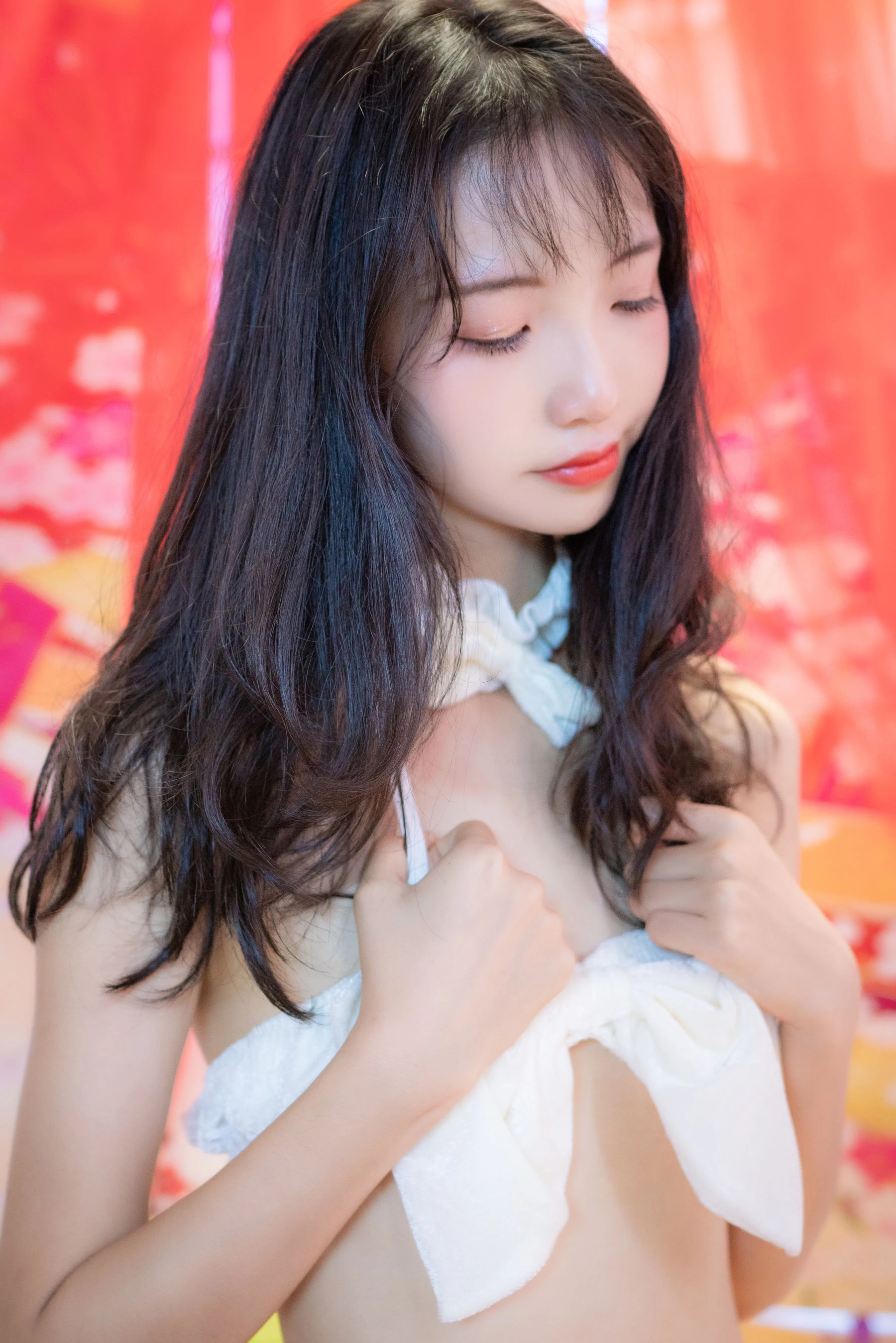 清纯妹子西瓜 白猫咪内衣 [34P]插图6