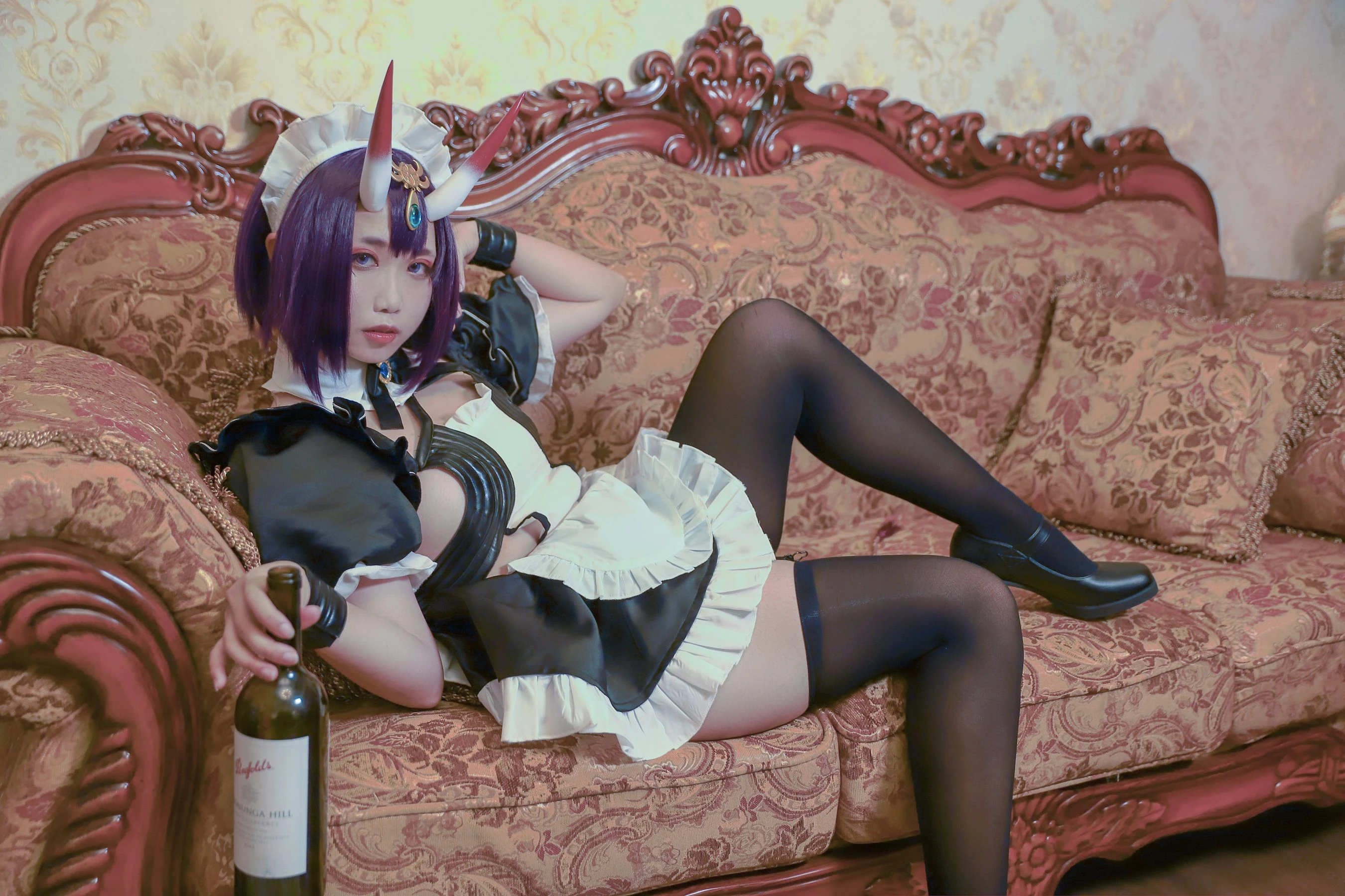 动漫博主贞子蜜桃oo – 酒吞童子 女仆插图6