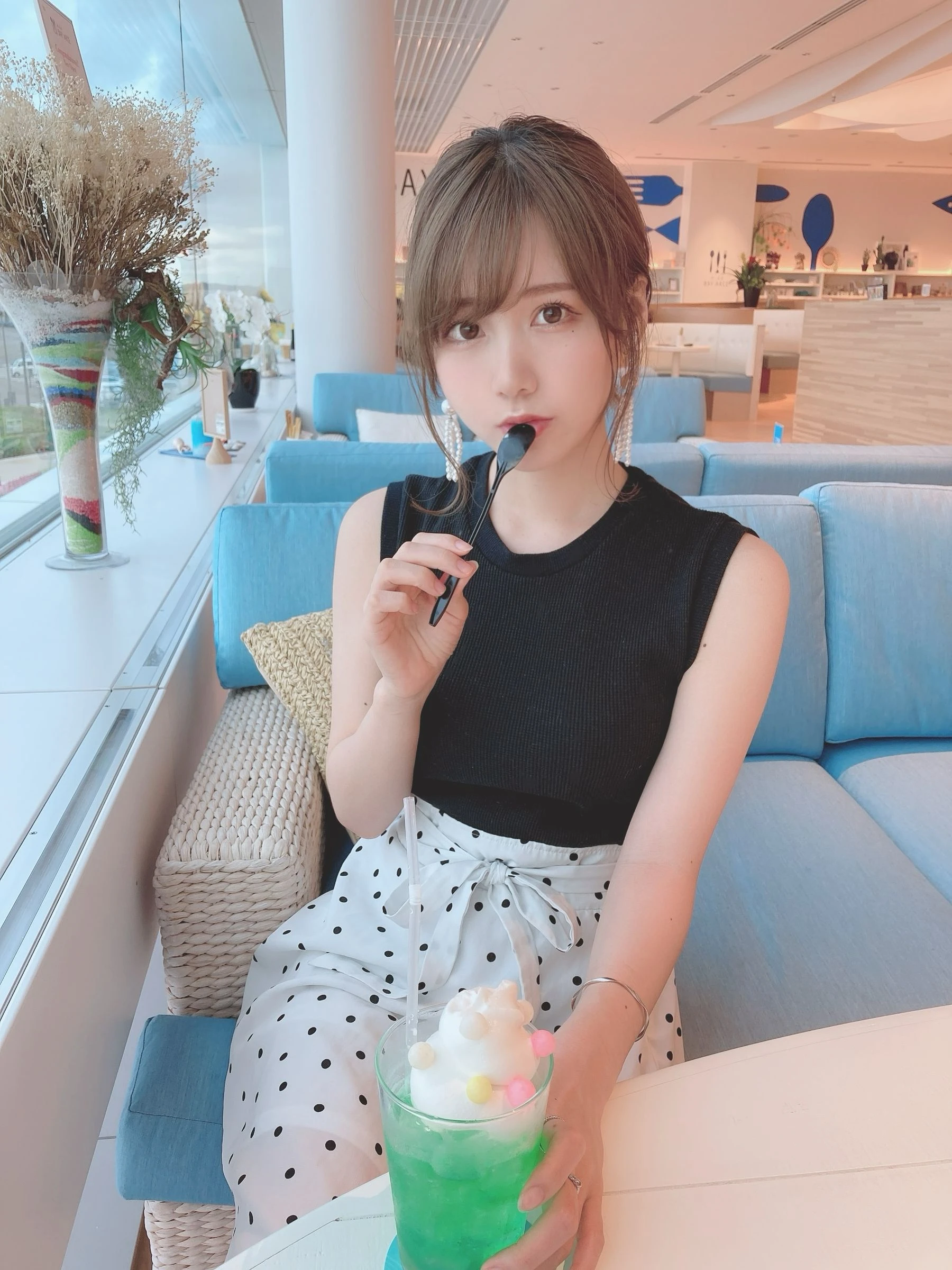 日本甜美COSERけんけん[fantia] 2020.08 クリームソーダ高清在线免费欣赏–微密图社-微密图社