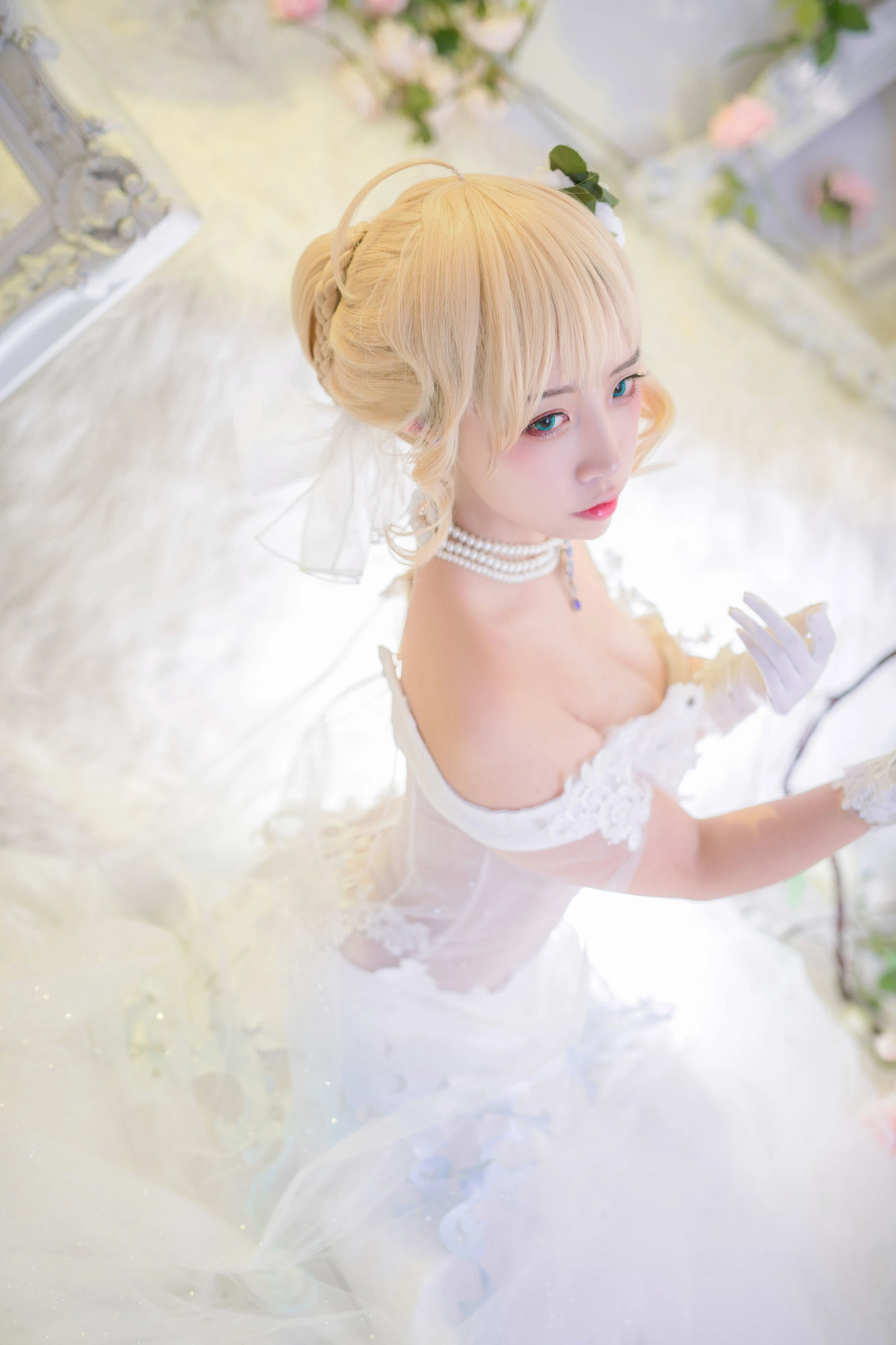 人气Coser二佐Nisa 花嫁插图5