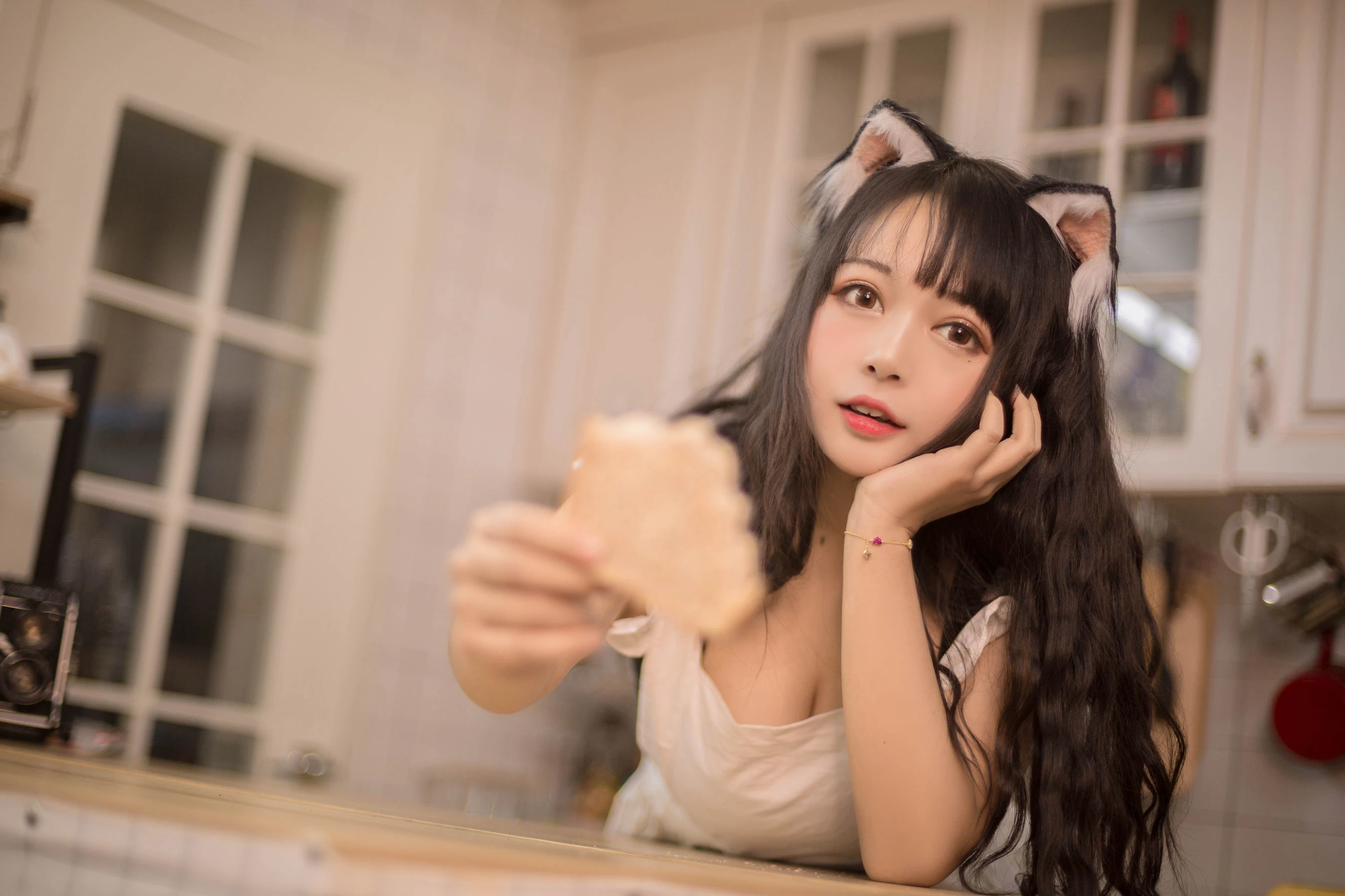 大眼萌妹黑猫猫OvO 厨房插图3