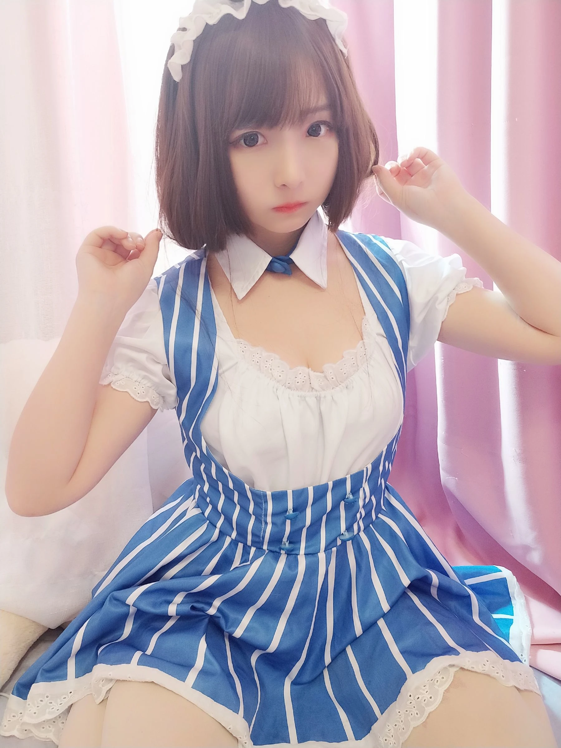 二次元美女古川kagura 加藤惠女仆插图7