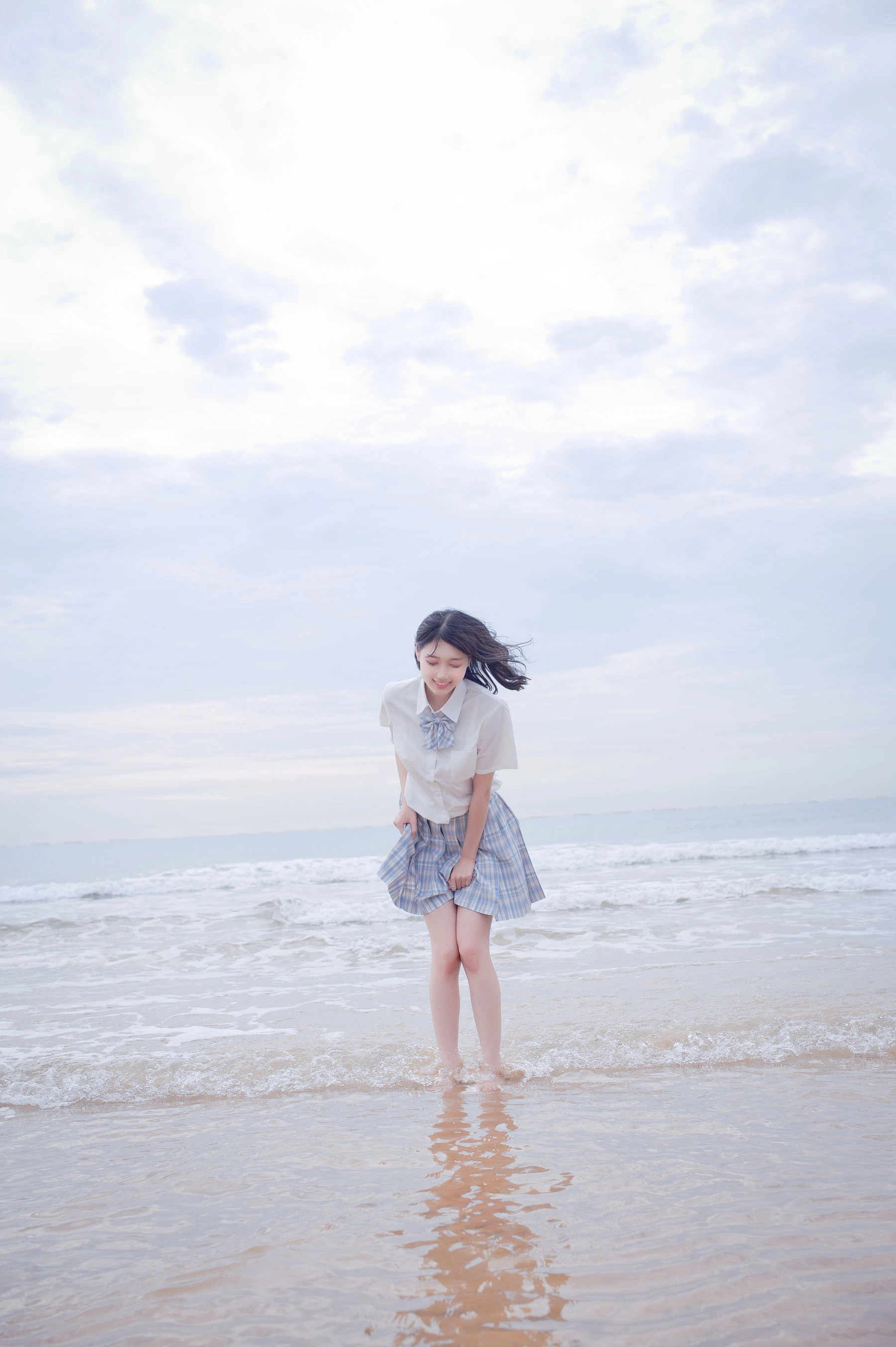 周叽是可爱兔兔 – 海边jk插图7