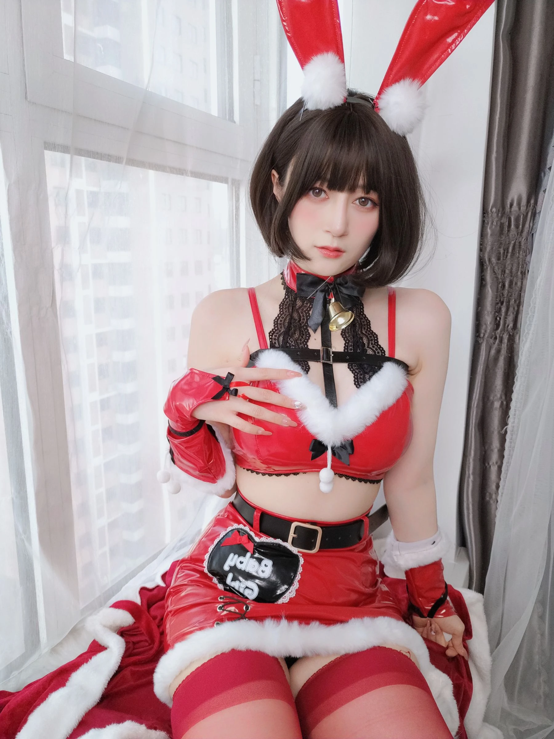 Coser小姐姐白银 – Merry Christmas高清在线免费欣赏–微密图社-微密图社