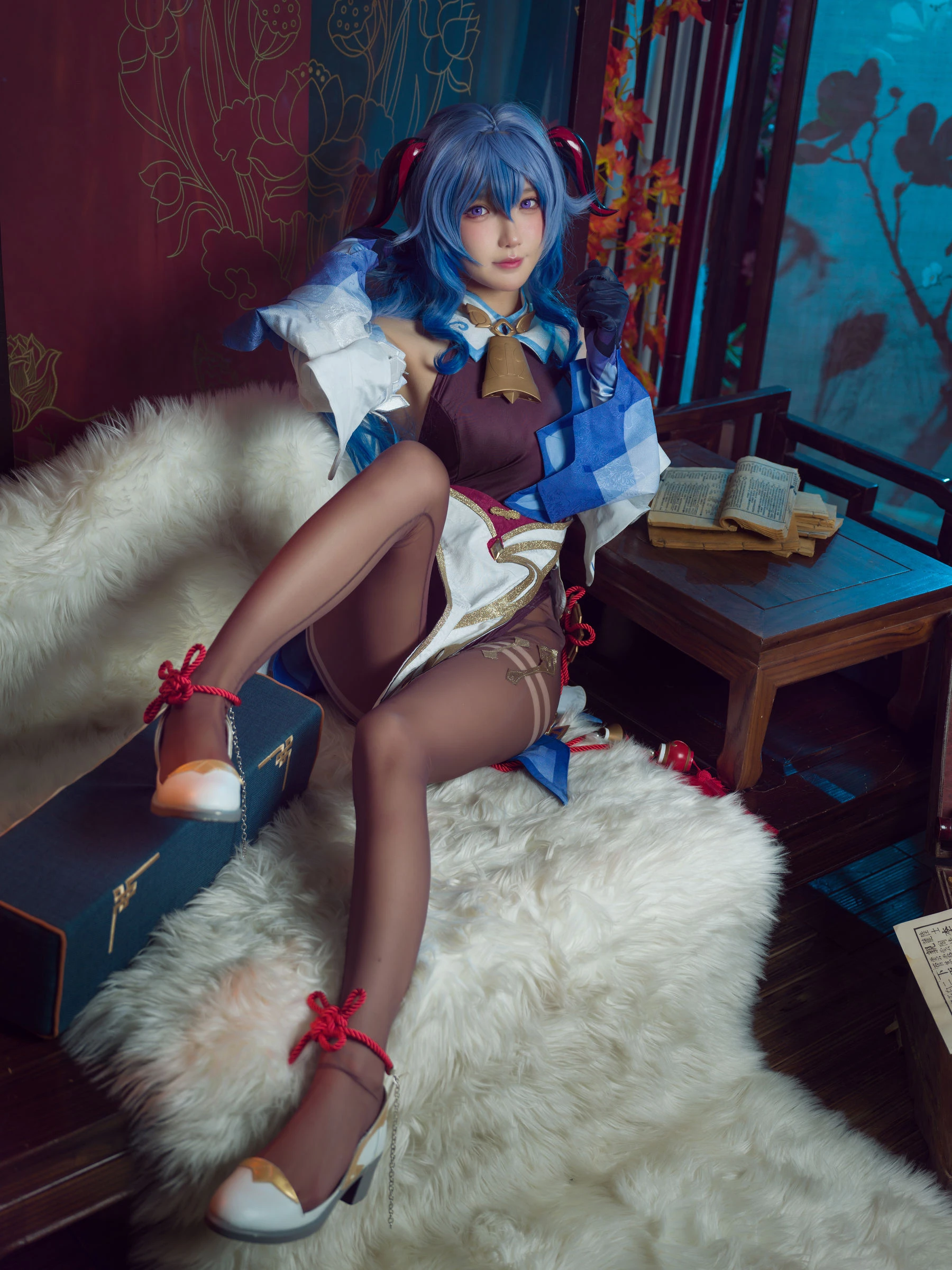 动漫博主阿包也是兔娘 – 舰长 原神甘雨插图4