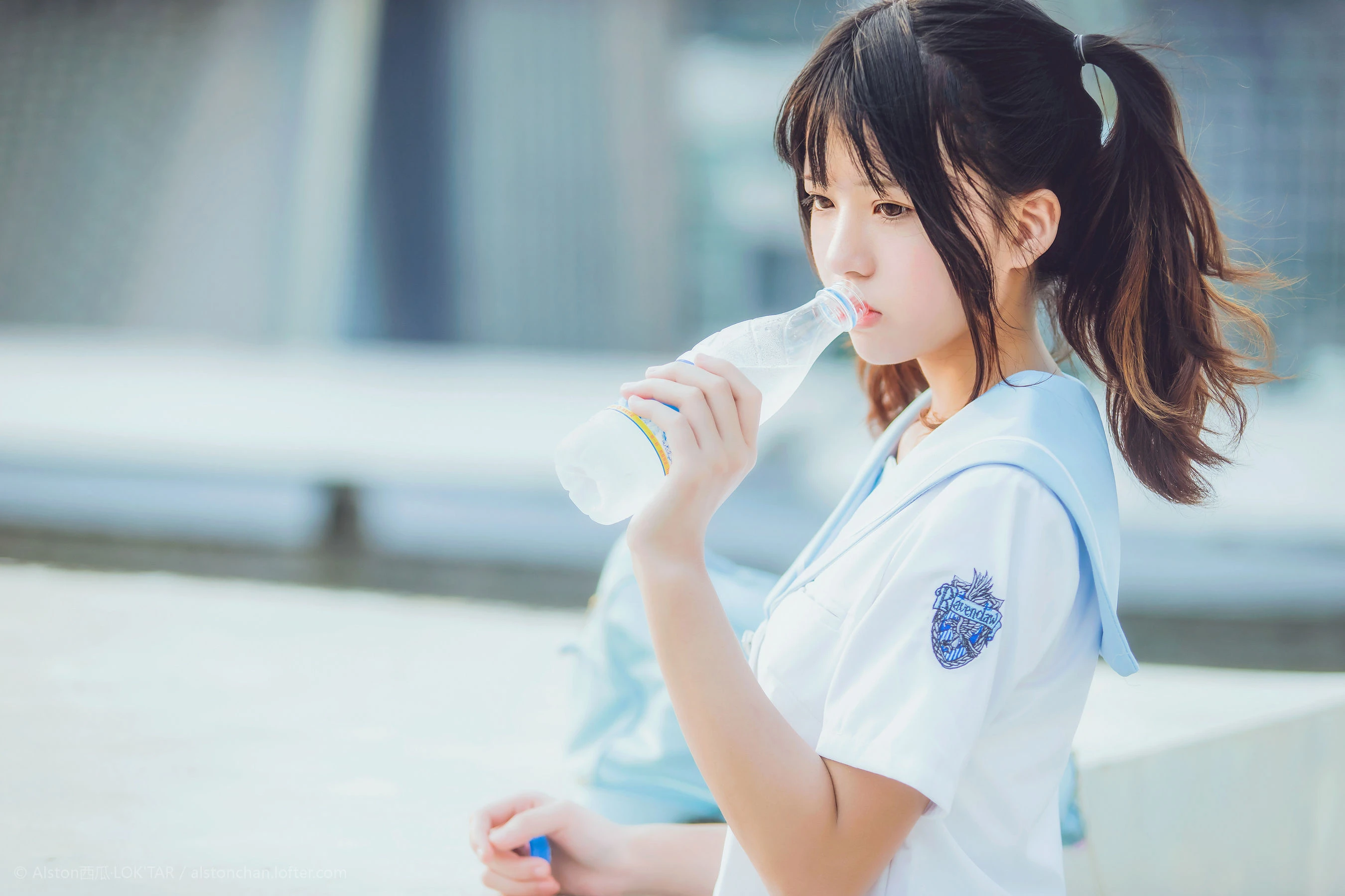 桜桃喵 穿制服的样子插图7