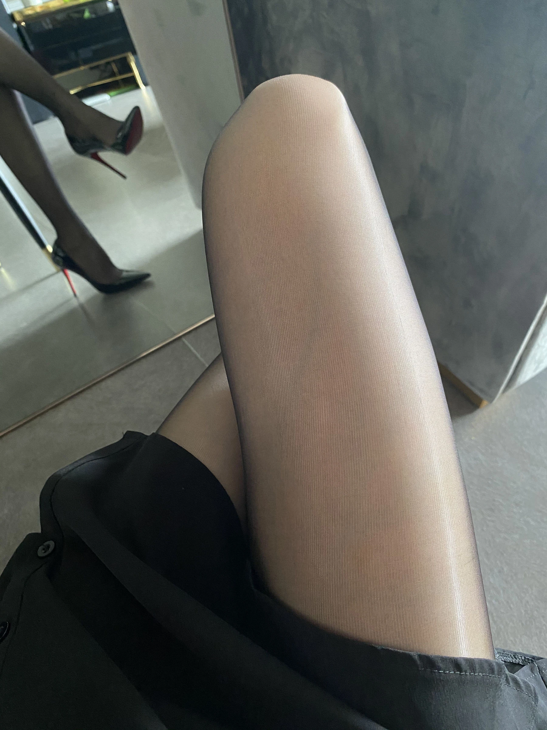 丝足博主麋鹿_Monroe 2020.08.27 黑丝梦想插图1