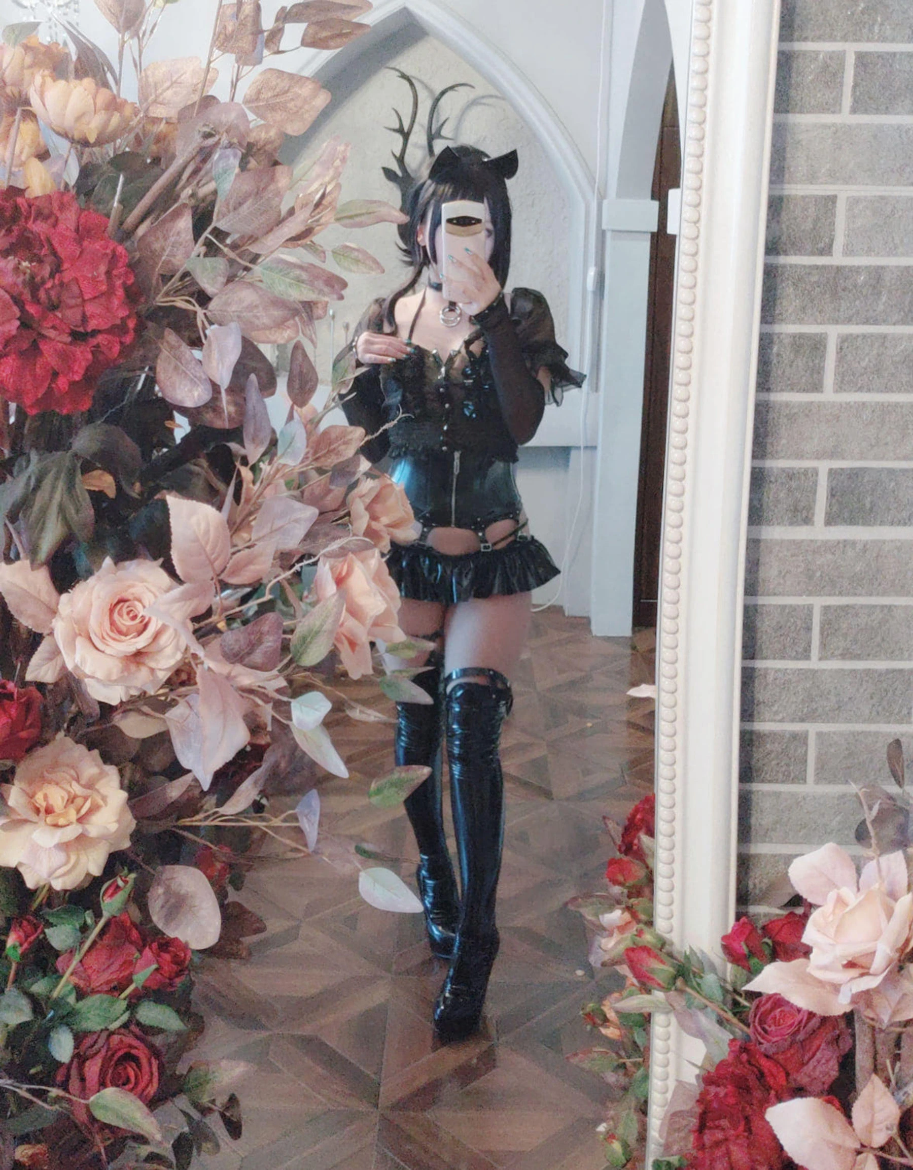Cosplay日奈娇 – 皮衣系列 [123P]高清在线免费欣赏–微密图社-微密图社
